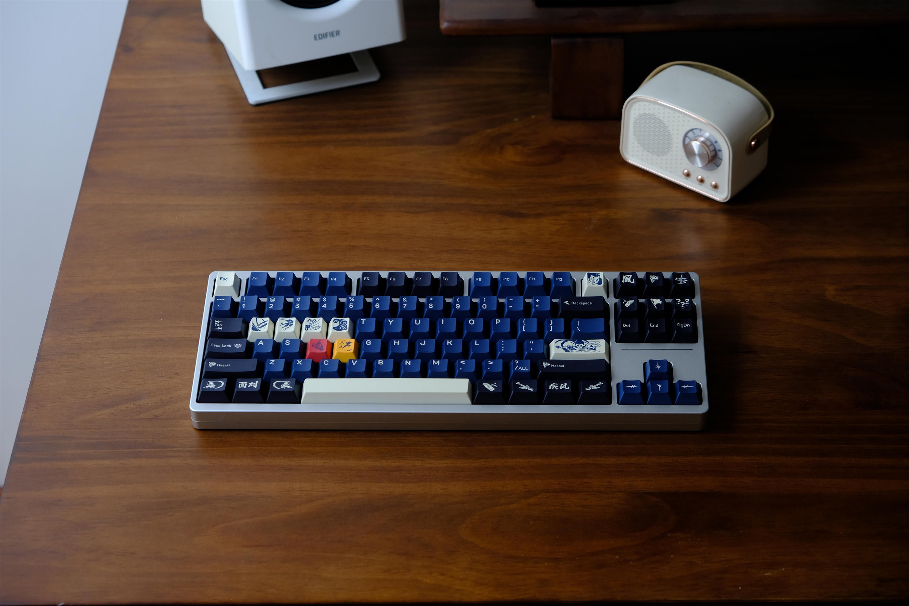 The Unforgiven PBT Keycaps