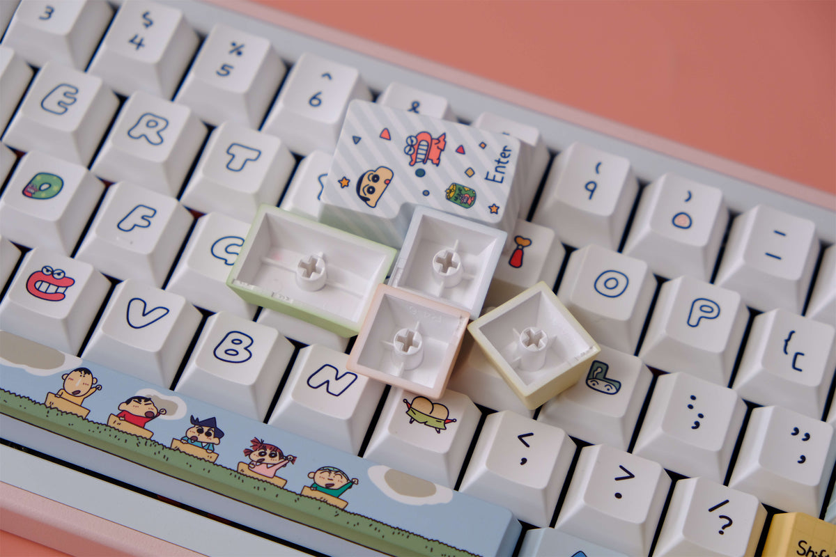 Crayon Shin-chan PBT Keycaps - Diykeycap
