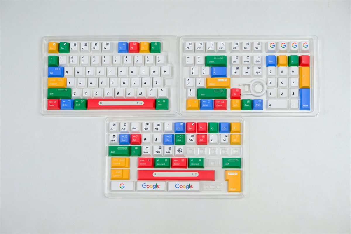 "Google" Theme Keycaps - Diykeycap