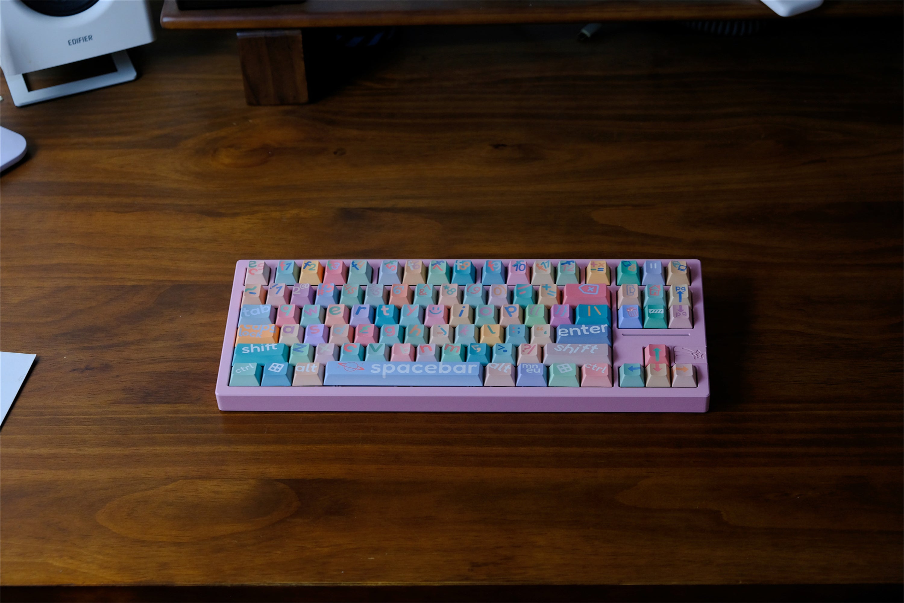 Big Legend Pastel Keycaps - Diykeycap