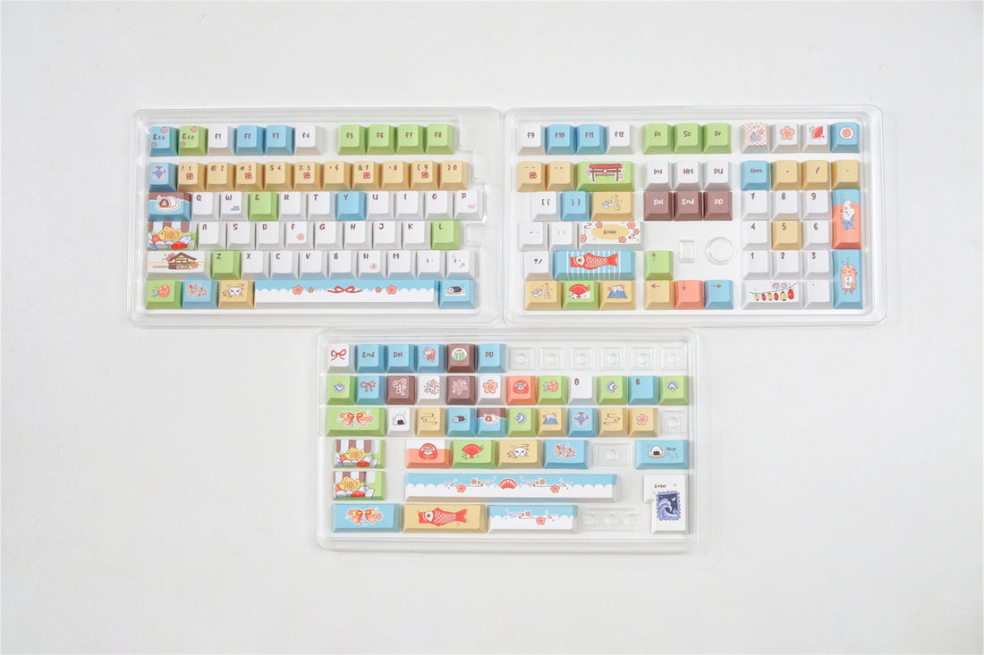 Japanese Ukiyo-e Keycaps - Diykeycap