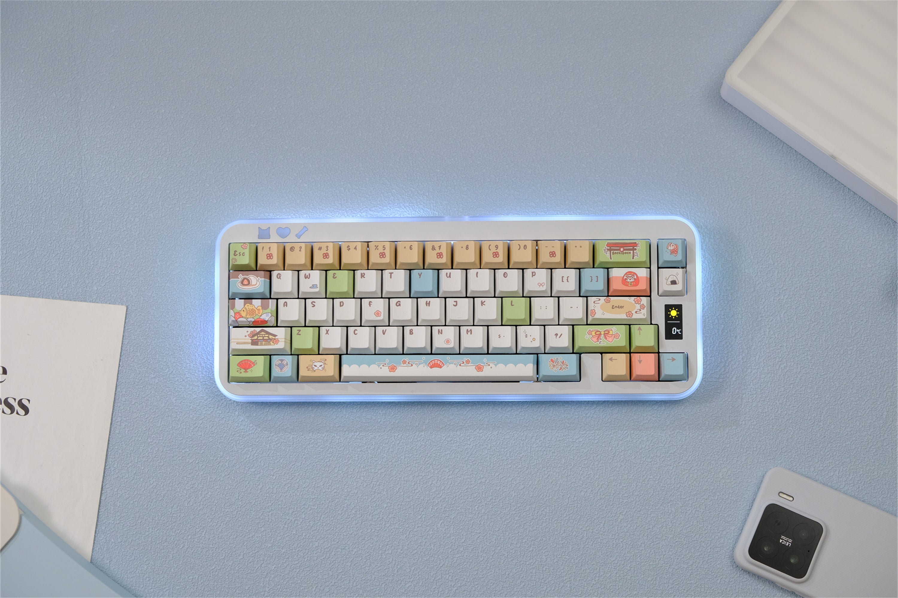 Japanese Ukiyo-e Keycaps - Diykeycap