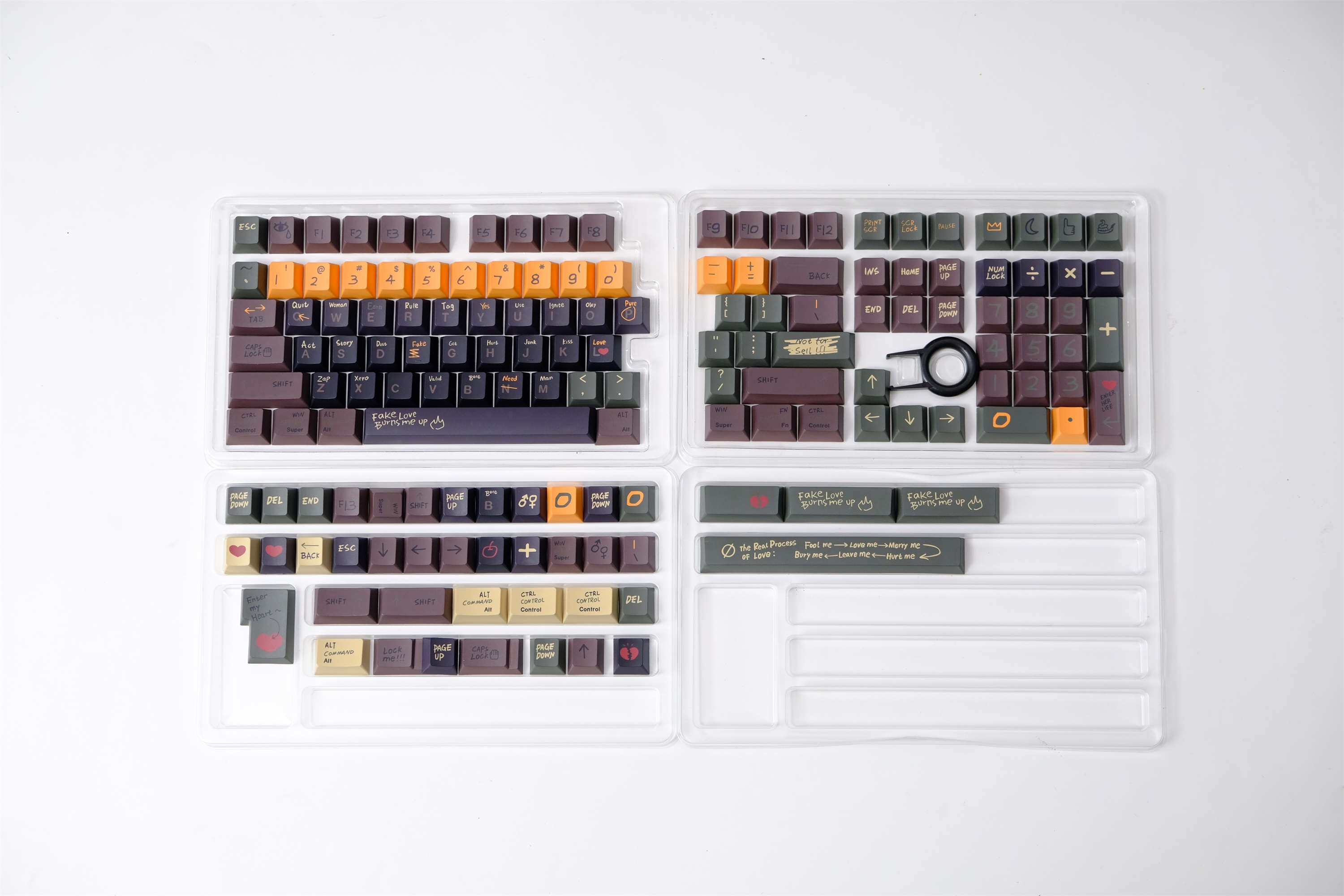 Love Story R2 PBT Keycaps