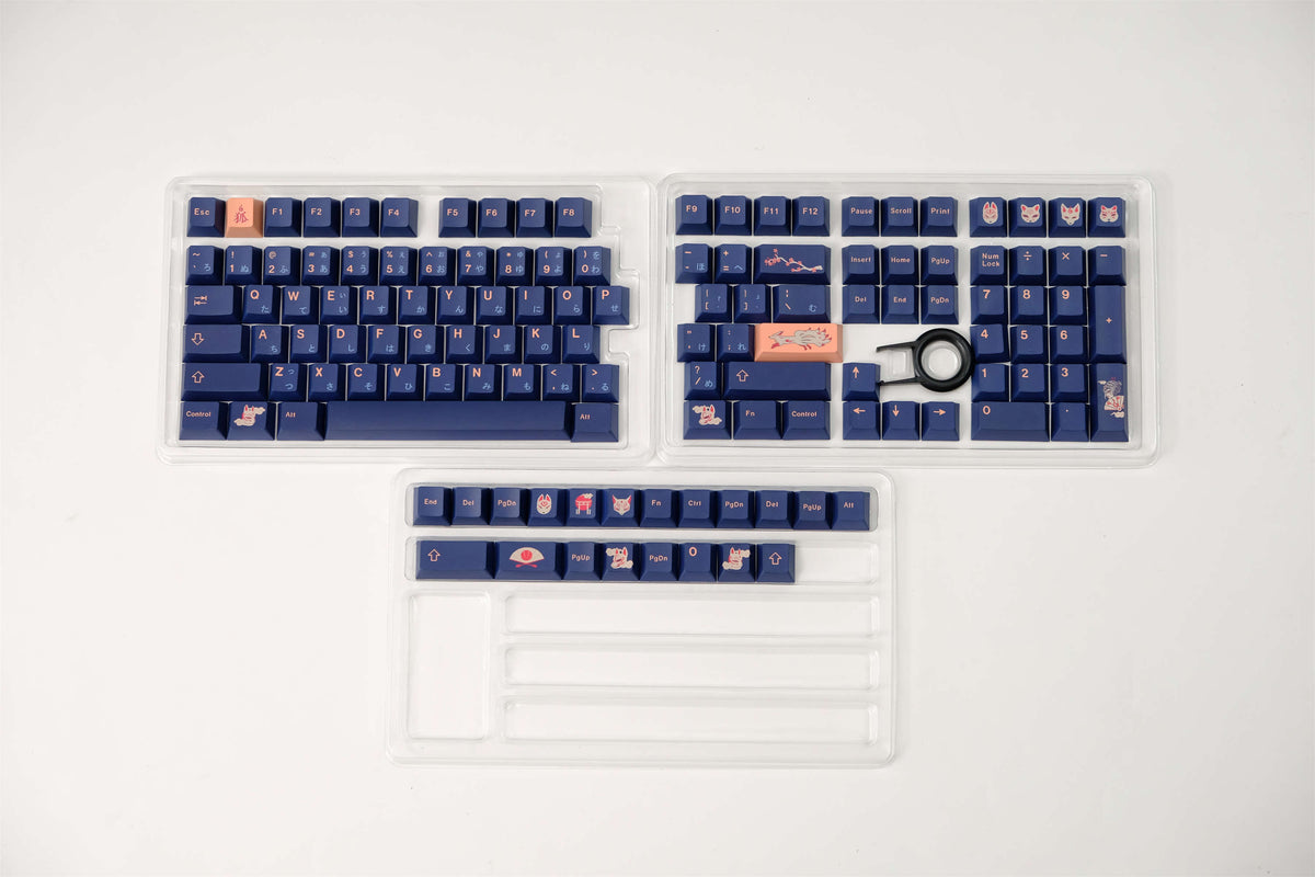 Kitsune PBT Keycaps - Diykeycap