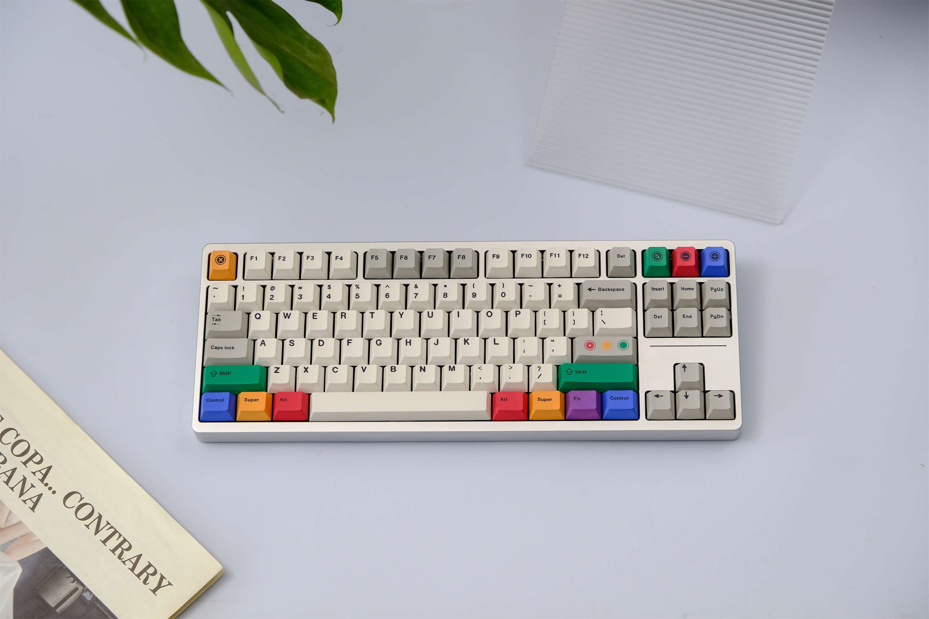 White Spectrum PBT Keycaps