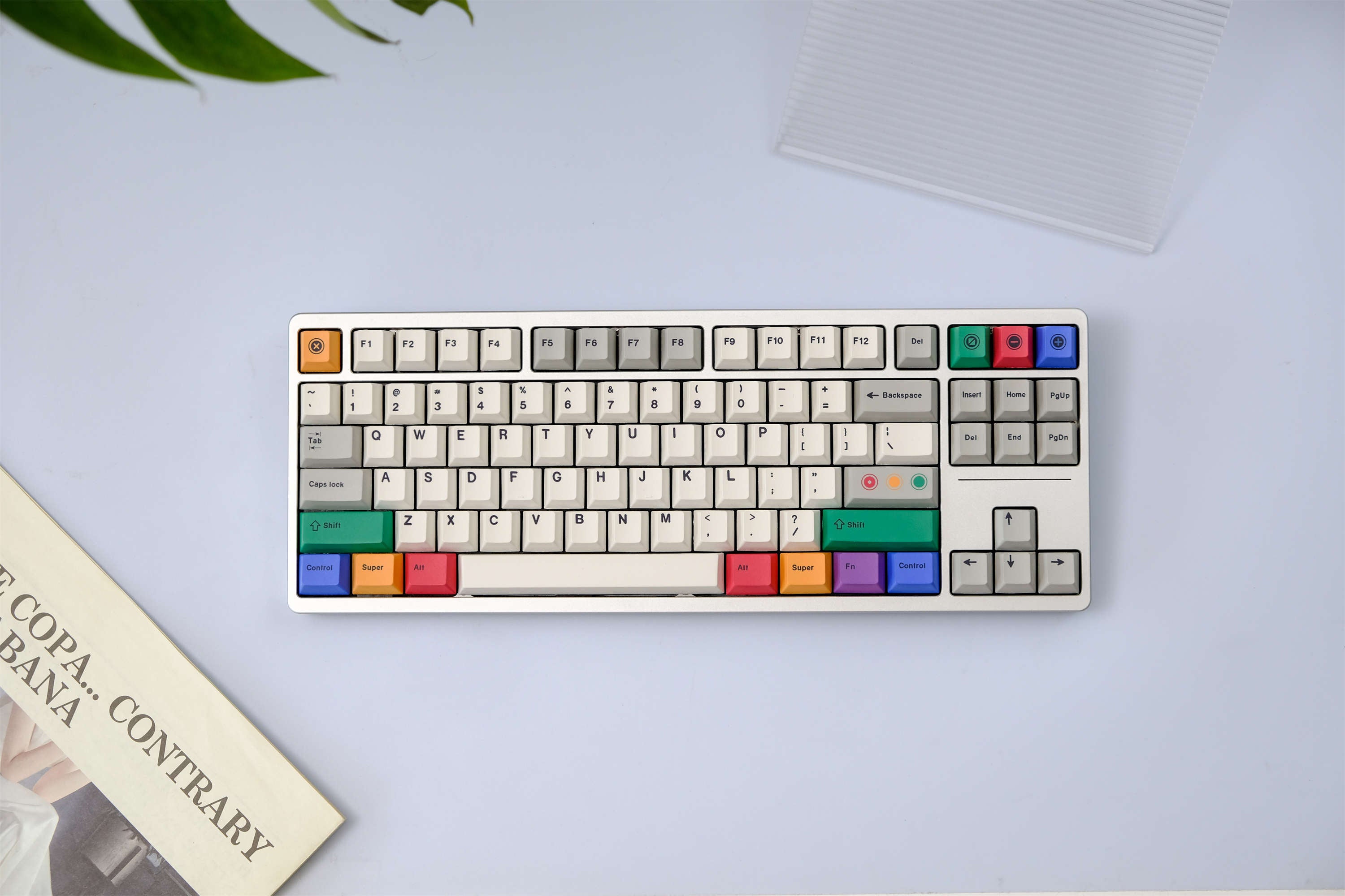 White Spectrum PBT Keycaps
