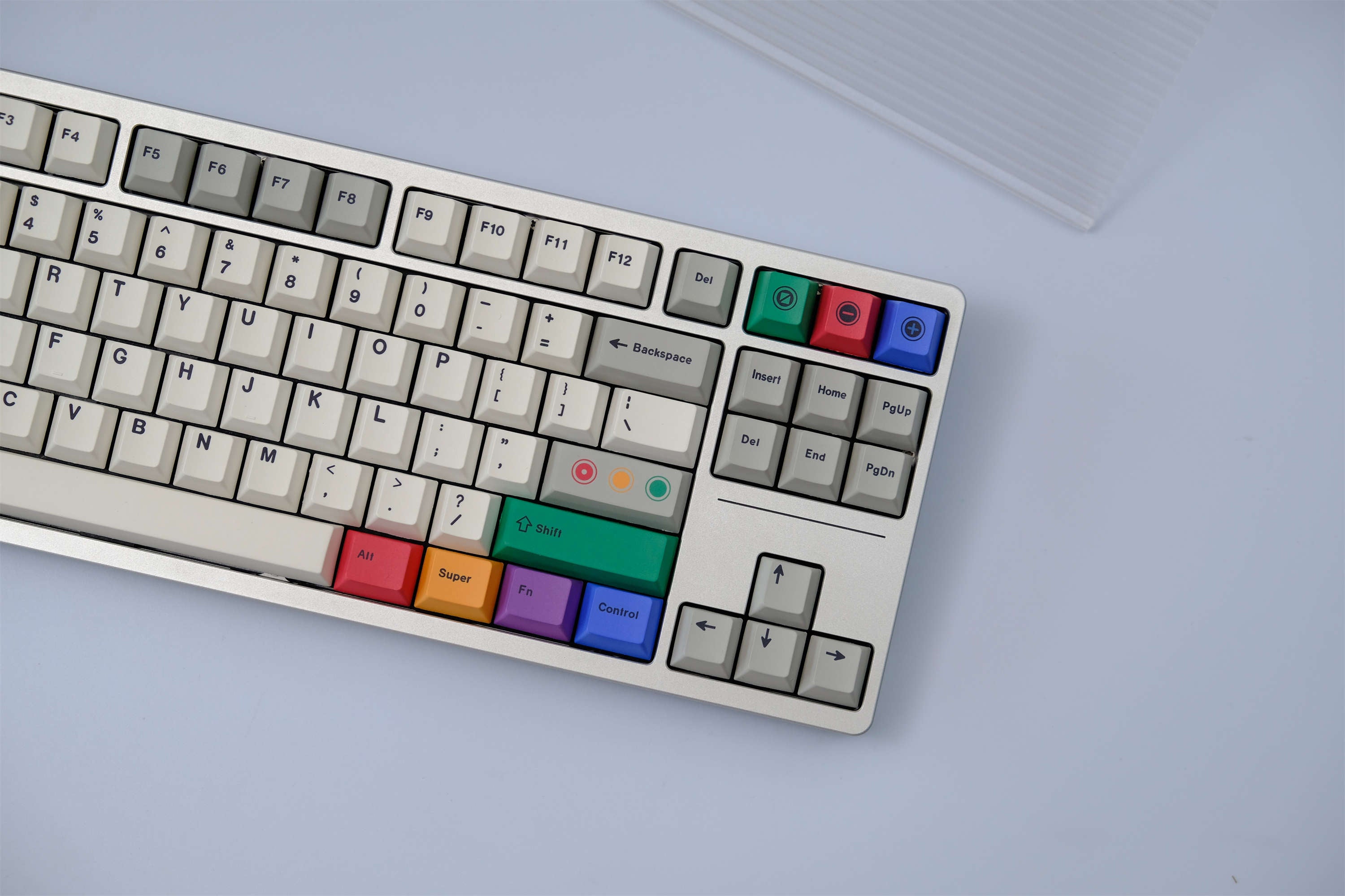 White Spectrum PBT Keycaps