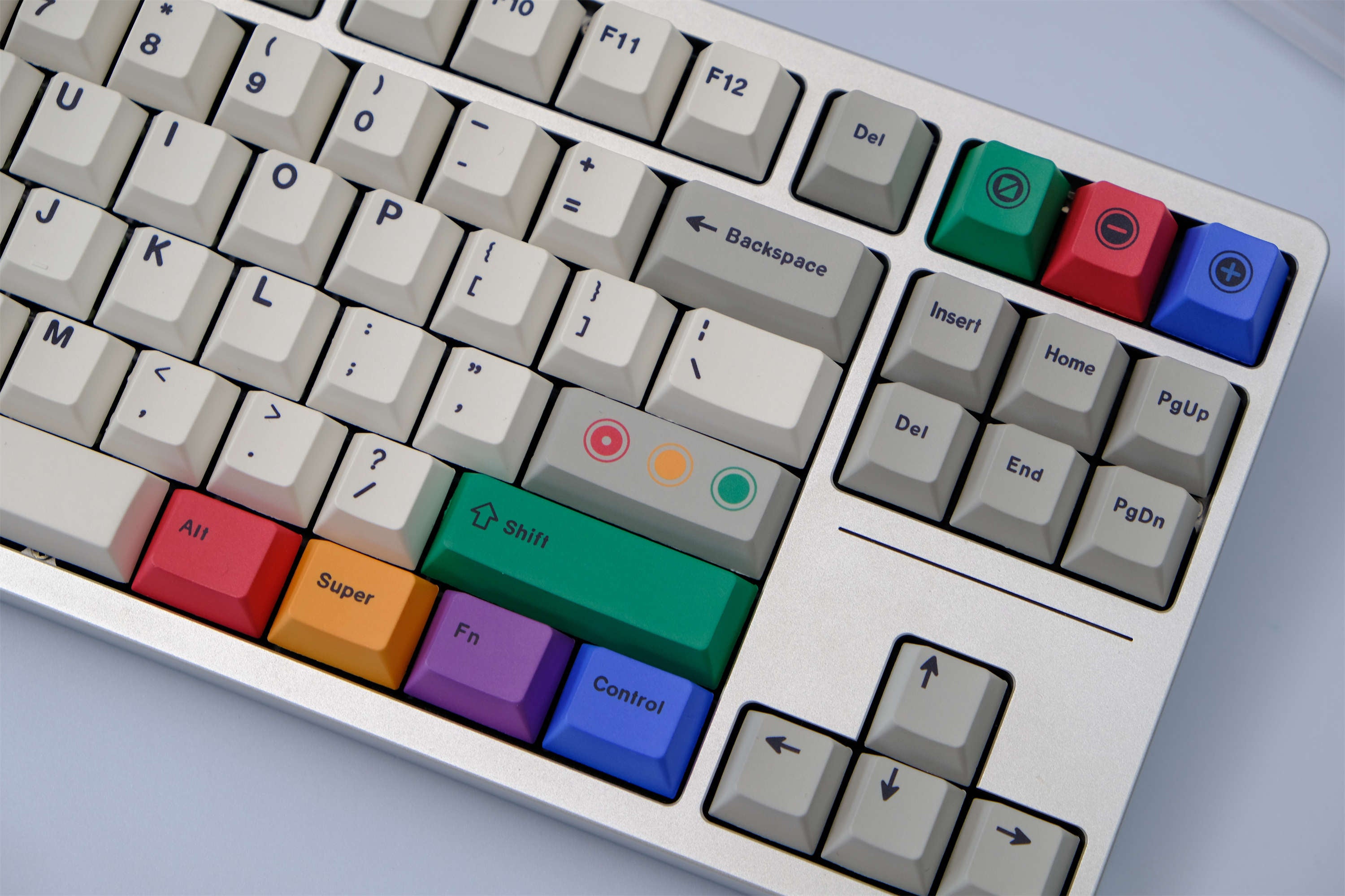 White Spectrum PBT Keycaps