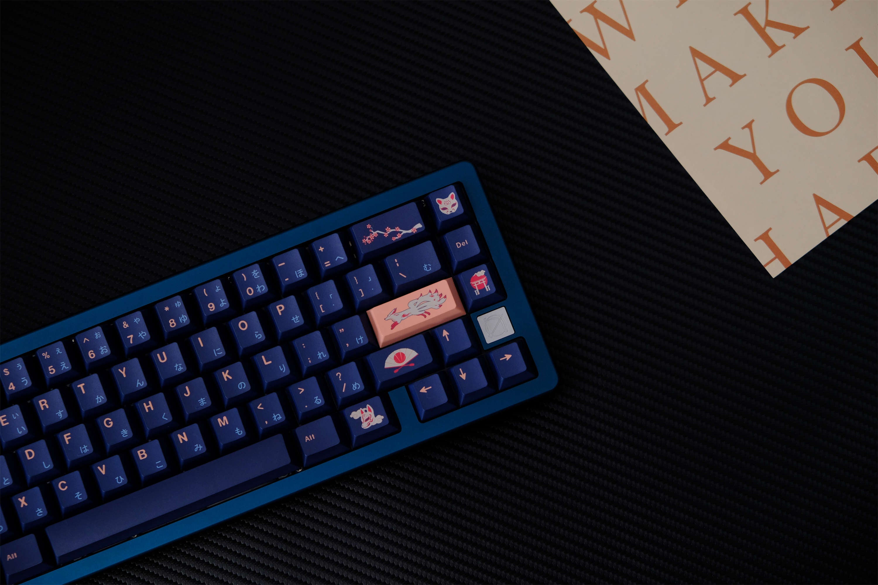 Kitsune PBT Keycaps - Diykeycap