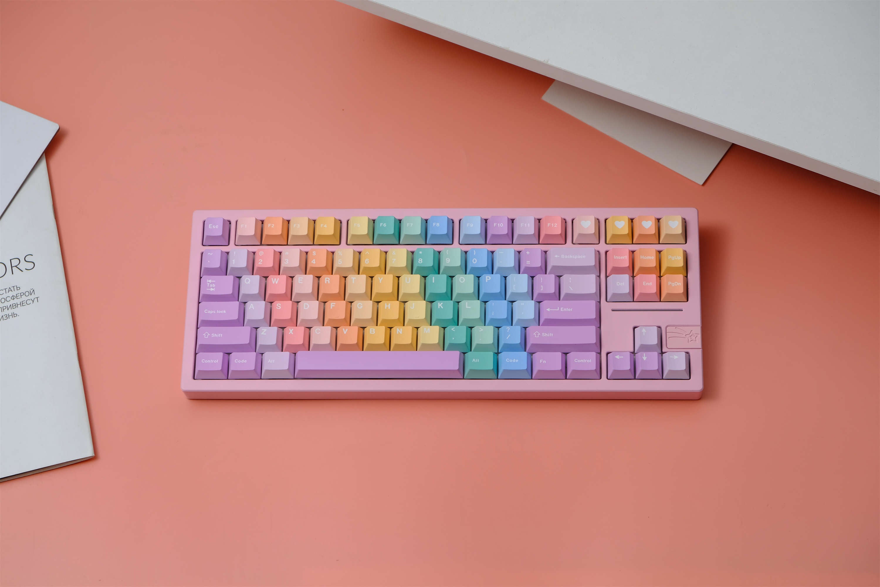Pastel Gummy PBT Keycaps