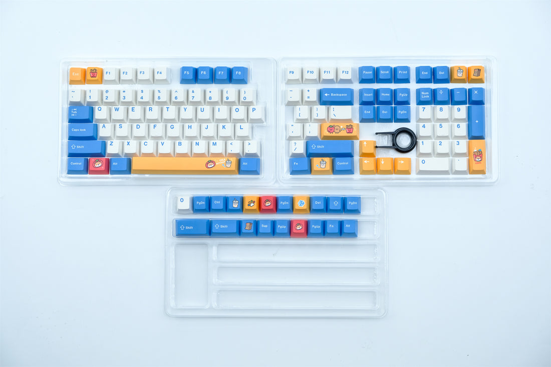 Snack Pup PBT Keycaps - Diykeycap