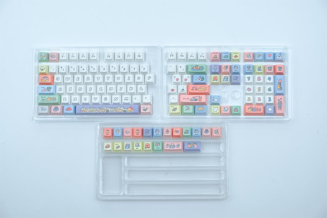Smiley Face Keycaps - Diykeycap