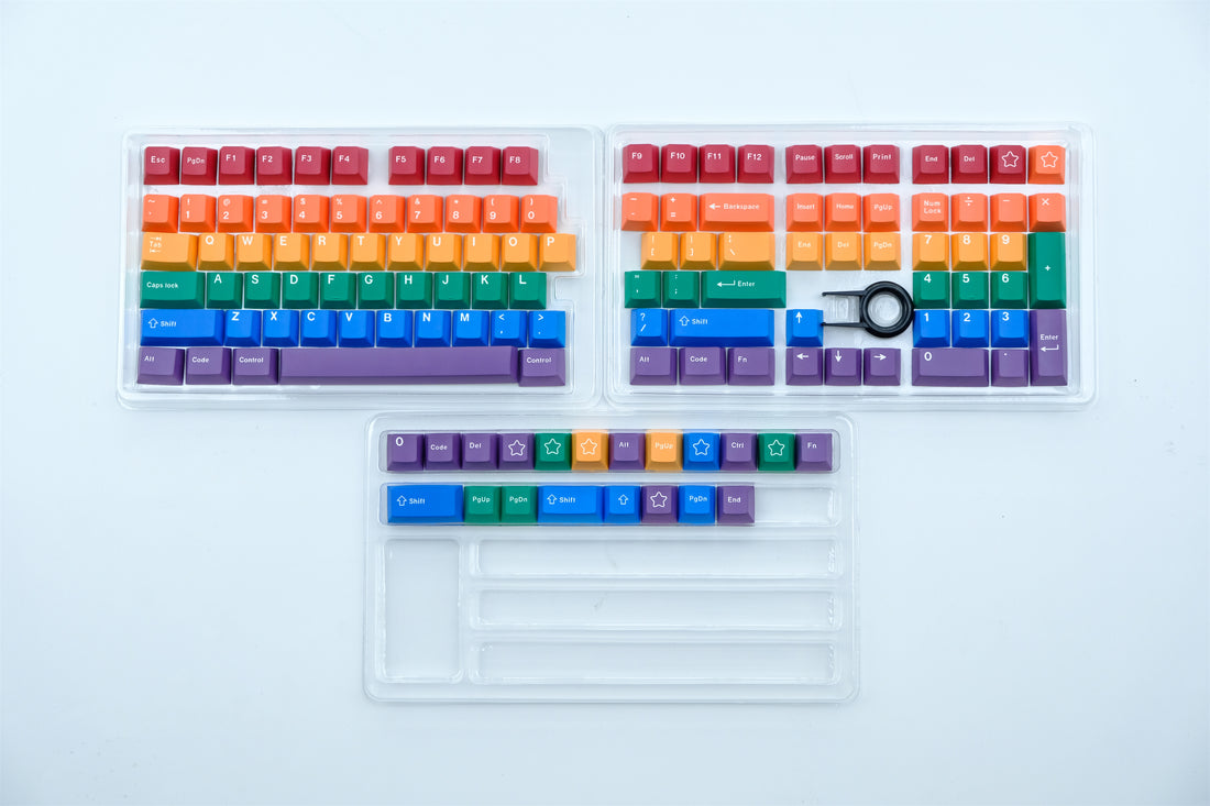 Pride PBT Keycaps - Diykeycap