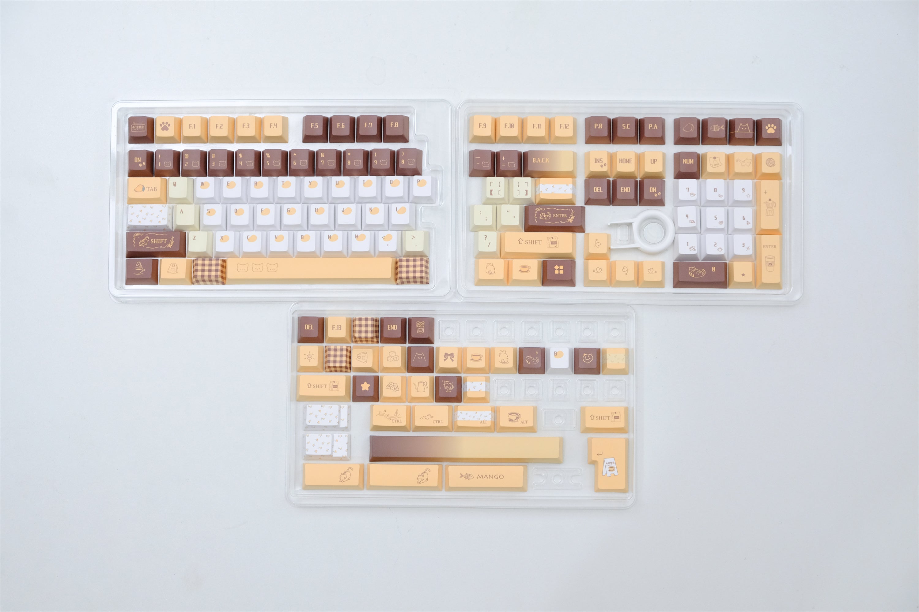 Mango Latte Keycaps - Diykeycap