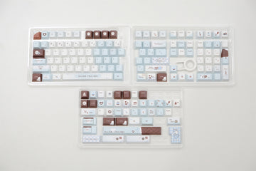 Sea Salt Chocolate Keycaps - Diykeycap
