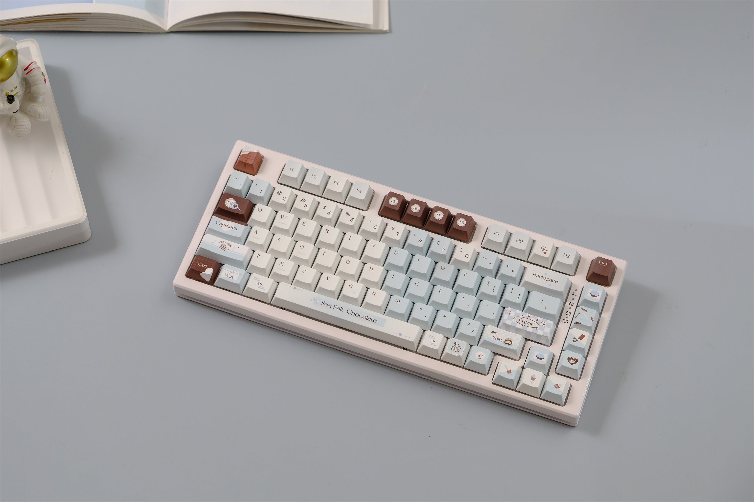 Sea Salt Chocolate Keycaps - Diykeycap