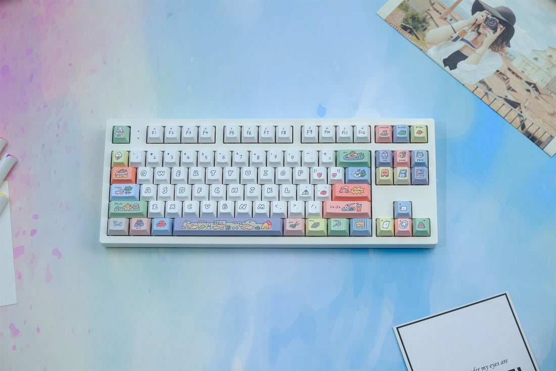 Smiley Face Keycaps - Diykeycap