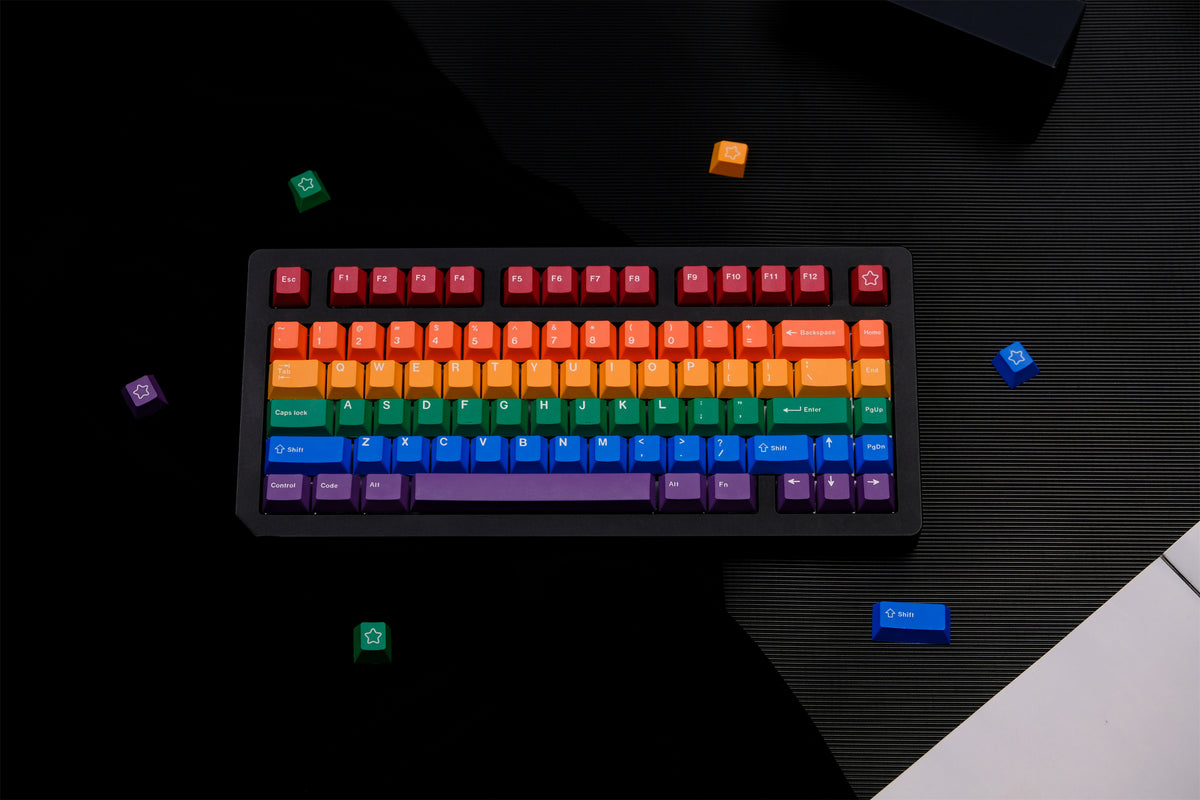 Pride PBT Keycaps - Diykeycap