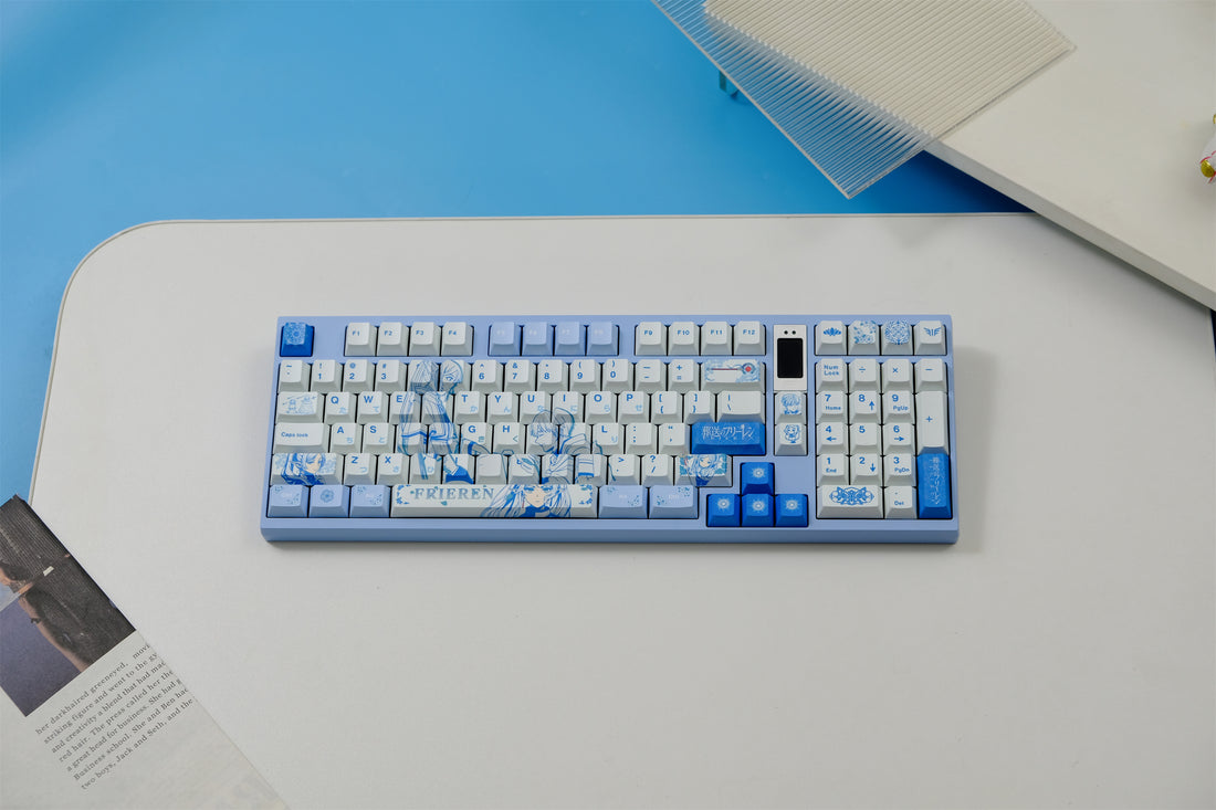 Elf Mage Frieren Aesthetic Keycaps - Diykeycap