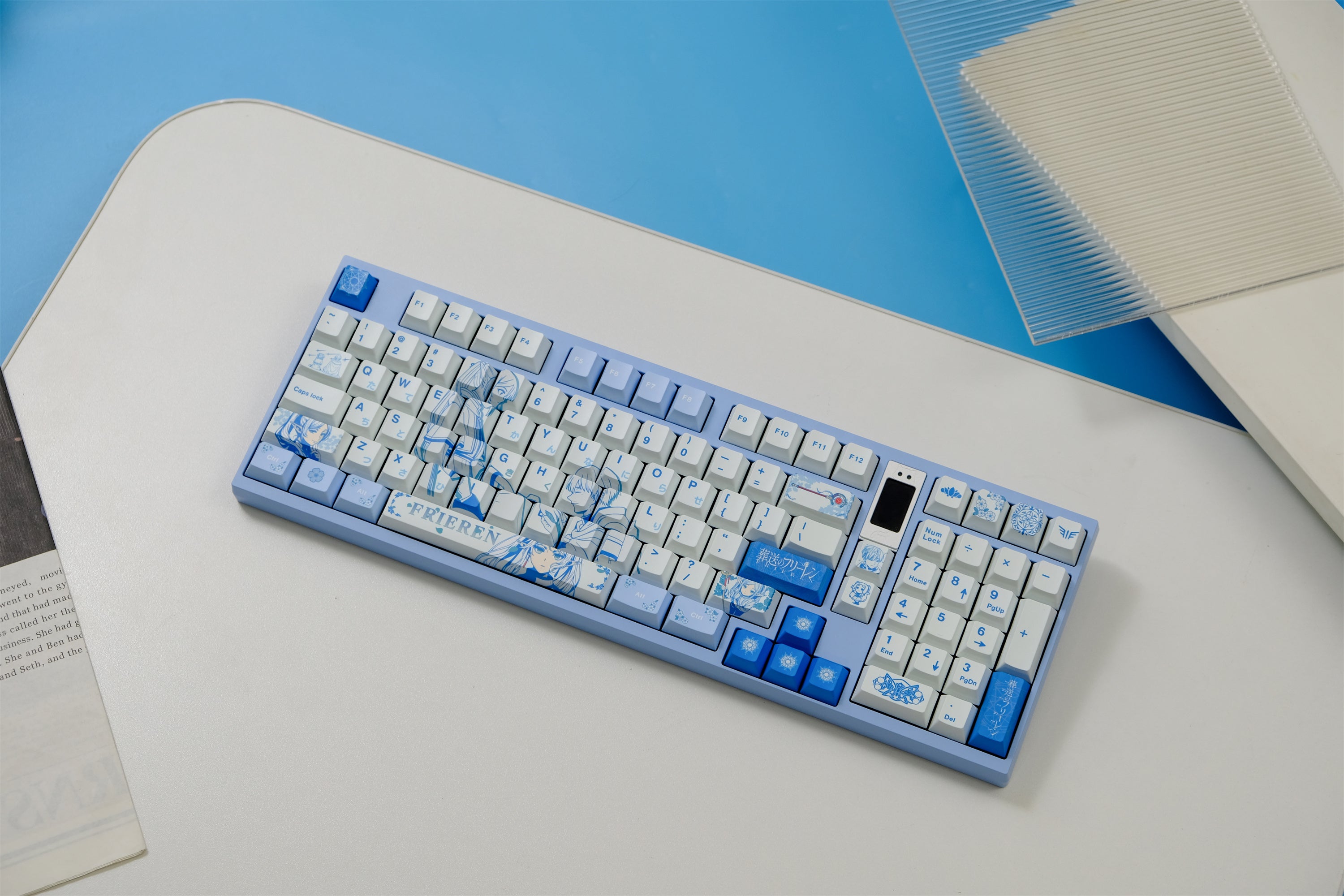 Elf Mage Frieren Aesthetic Keycaps - Diykeycap