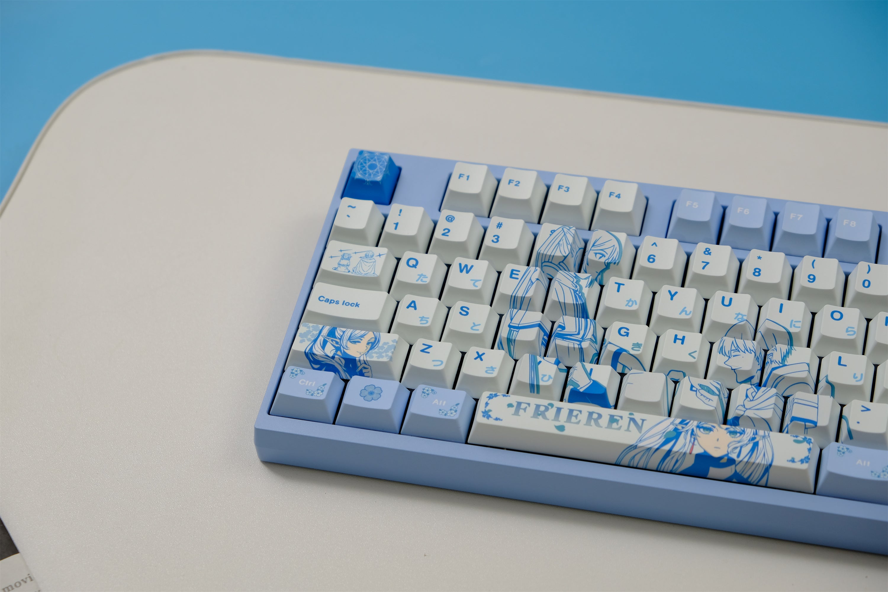 Elf Mage Frieren Aesthetic Keycaps - Diykeycap