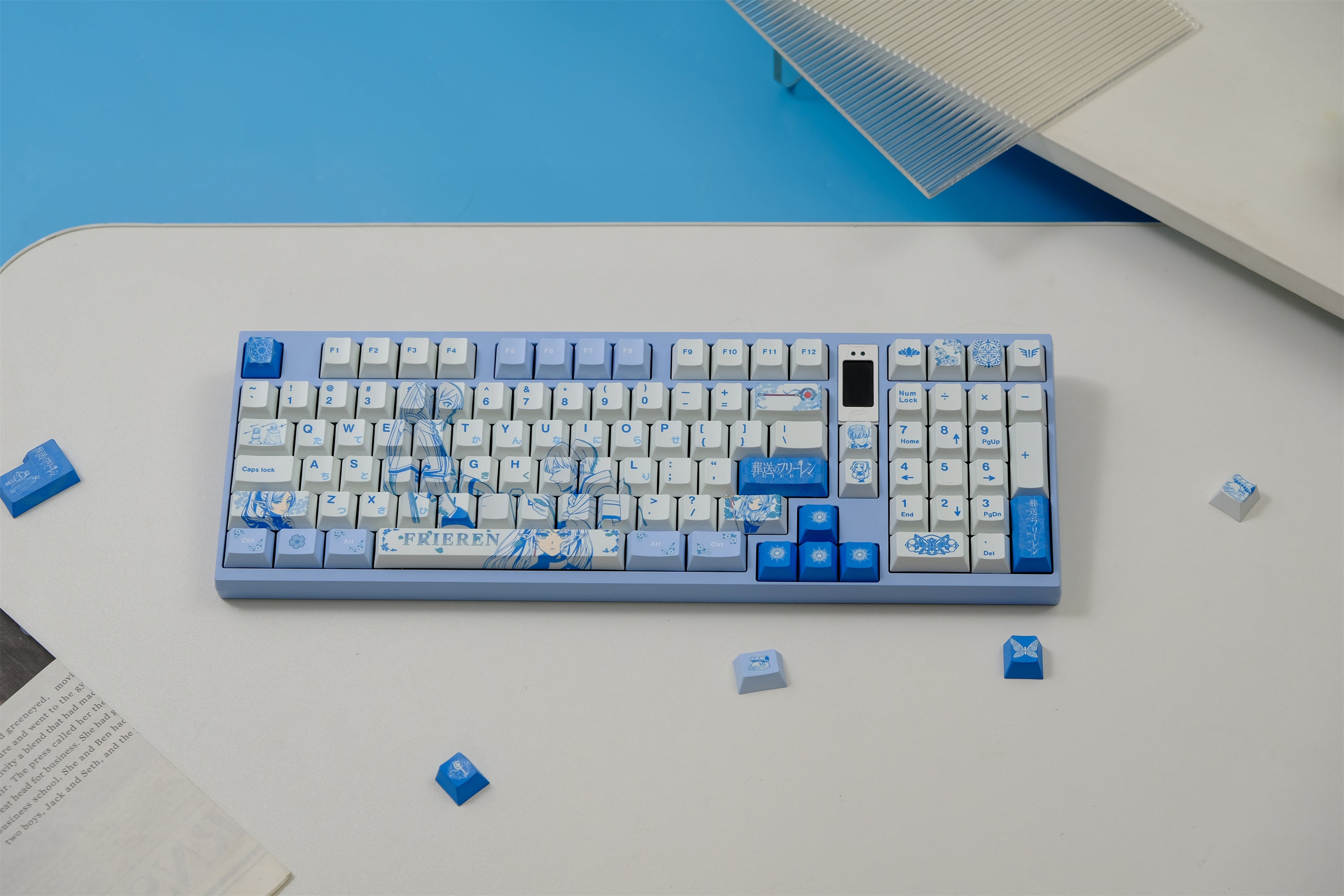 Elf Mage Frieren Aesthetic Keycaps - Diykeycap