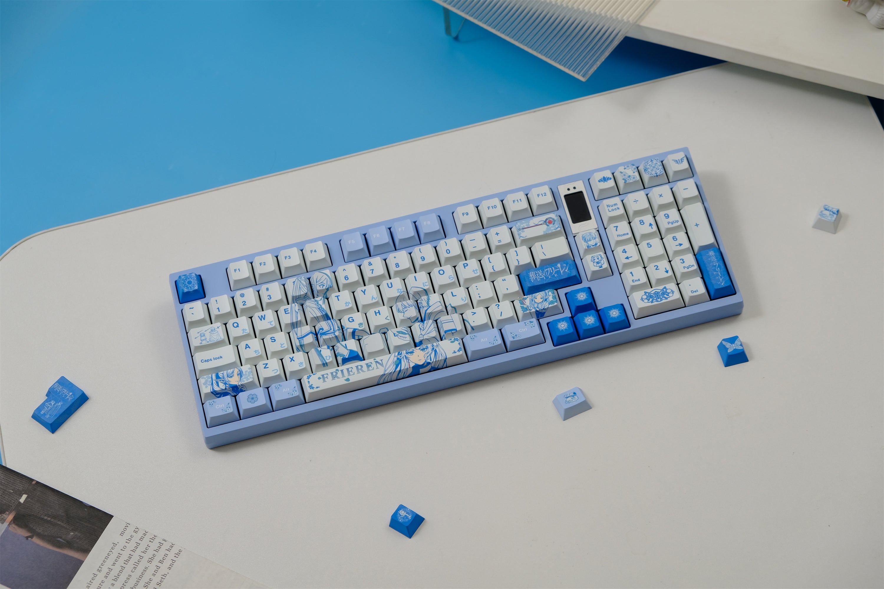 Elf Mage Frieren Aesthetic Keycaps - Diykeycap