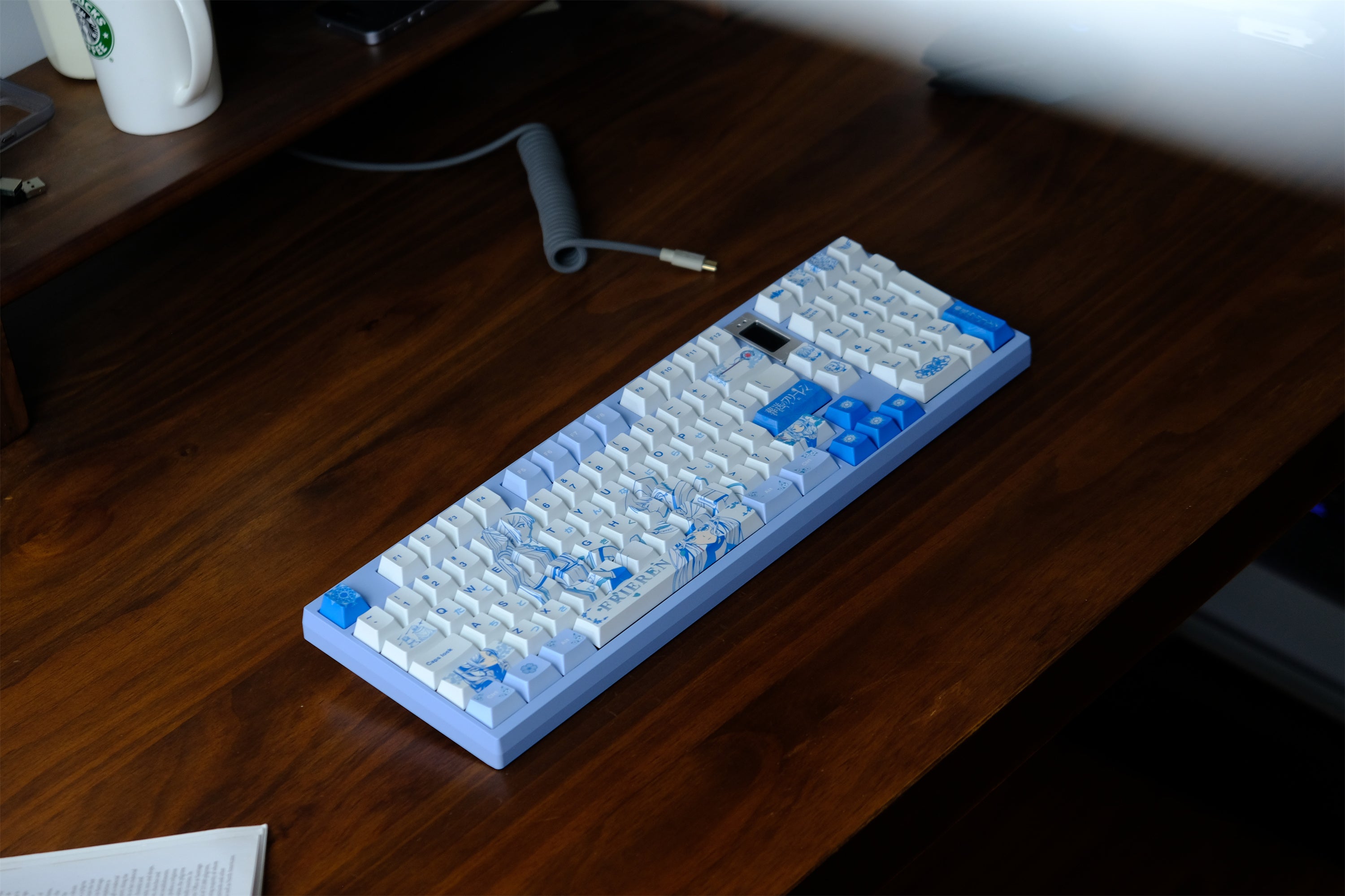 Elf Mage Frieren Aesthetic Keycaps - Diykeycap