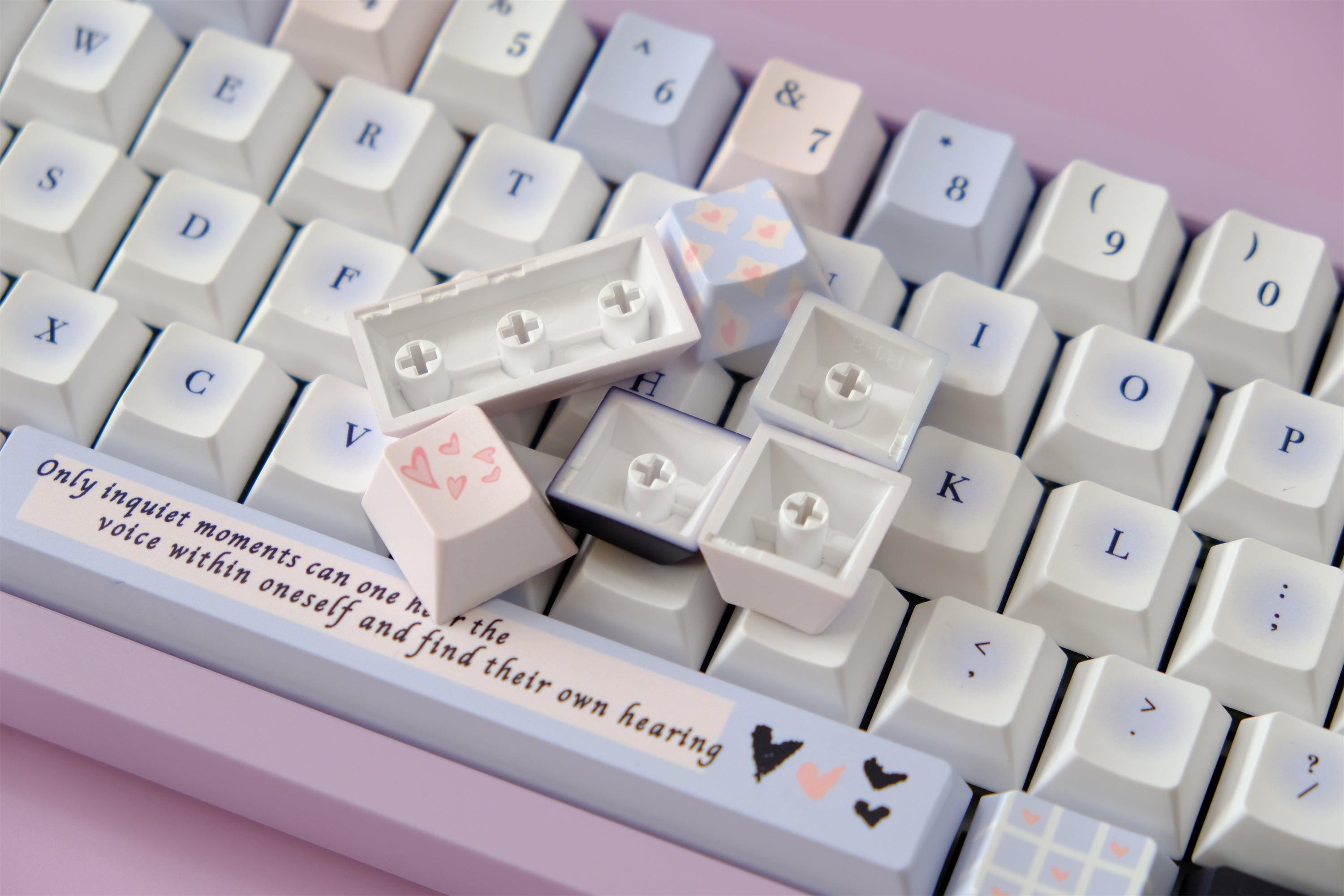 Midnight Coquett Keycaps - Diykeycap