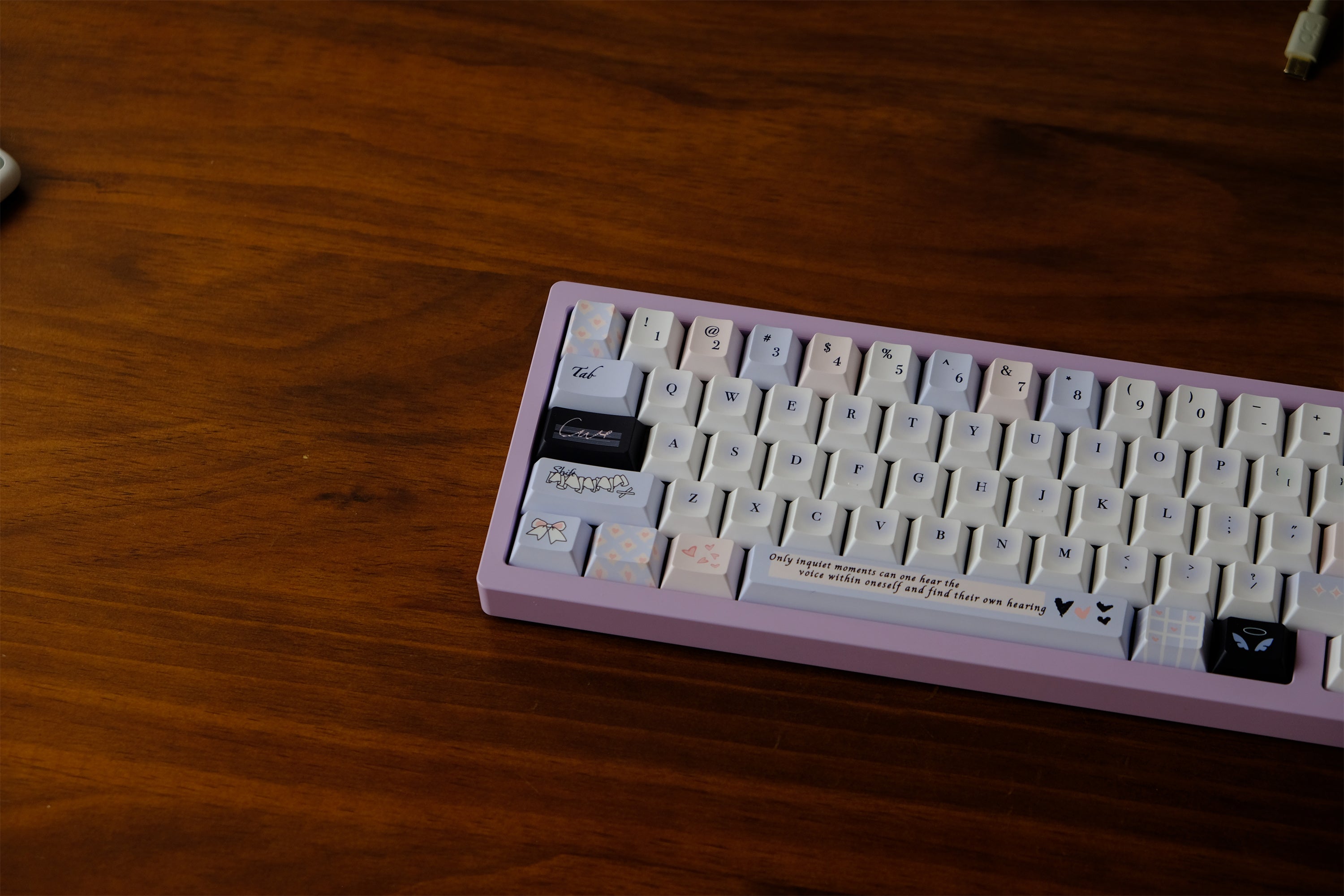 Midnight Coquett Keycaps - Diykeycap