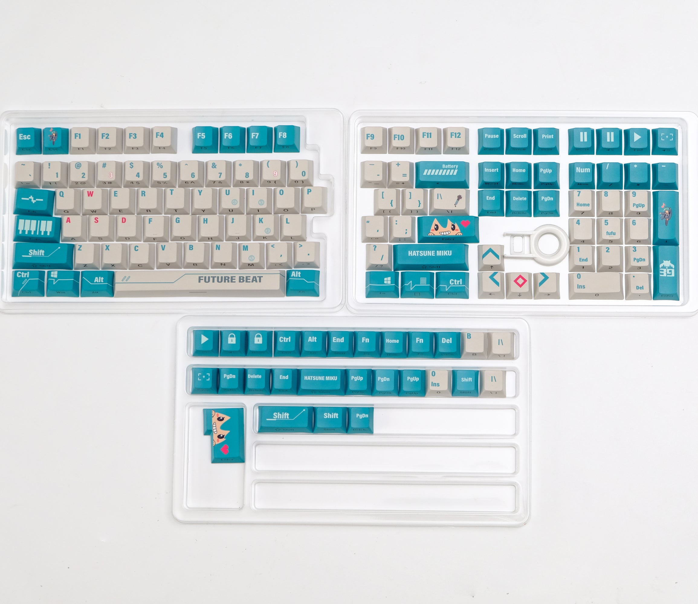 Hatsune Miku Keycaps - Diykeycap