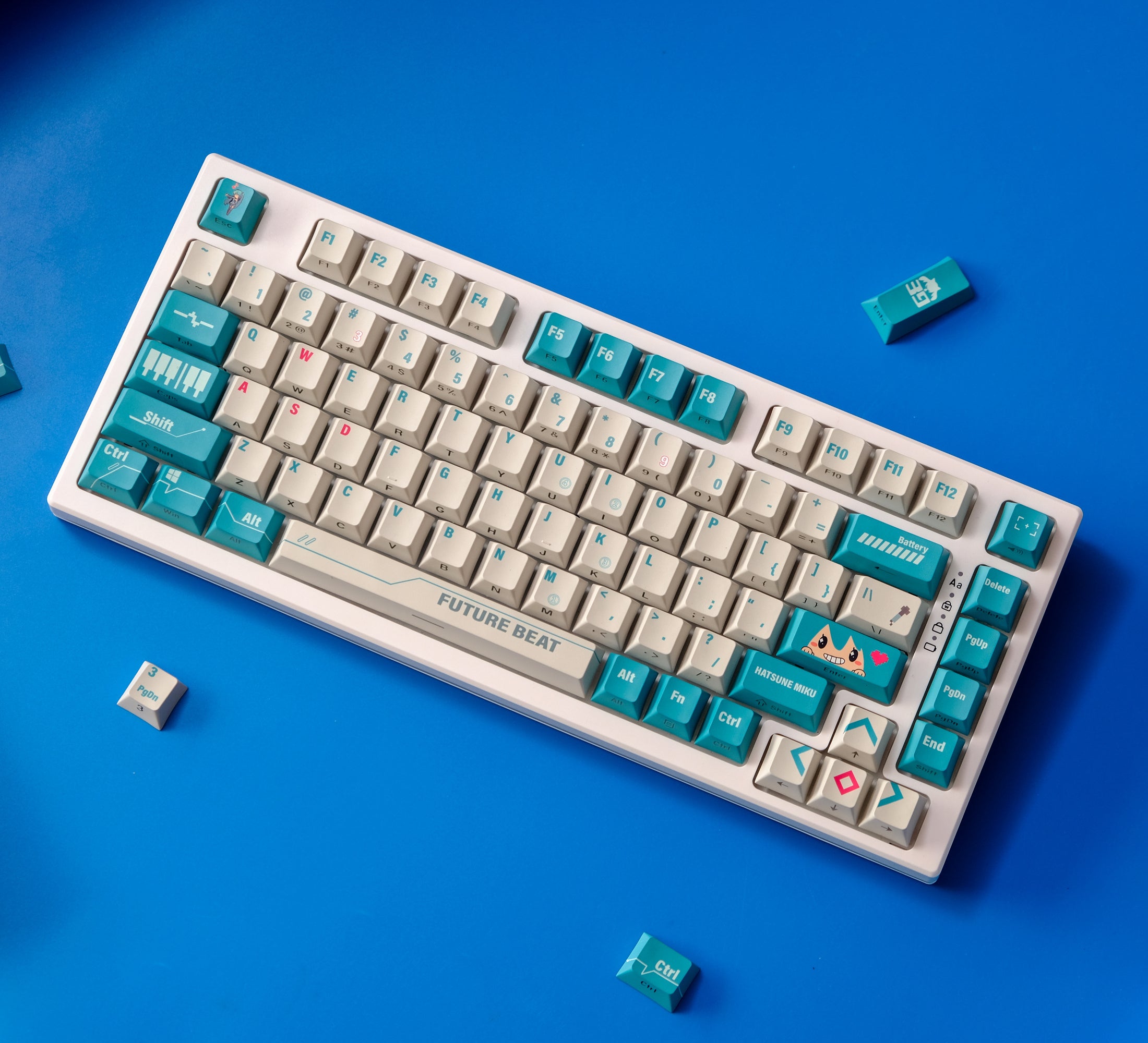 Hatsune Miku Keycaps - Diykeycap