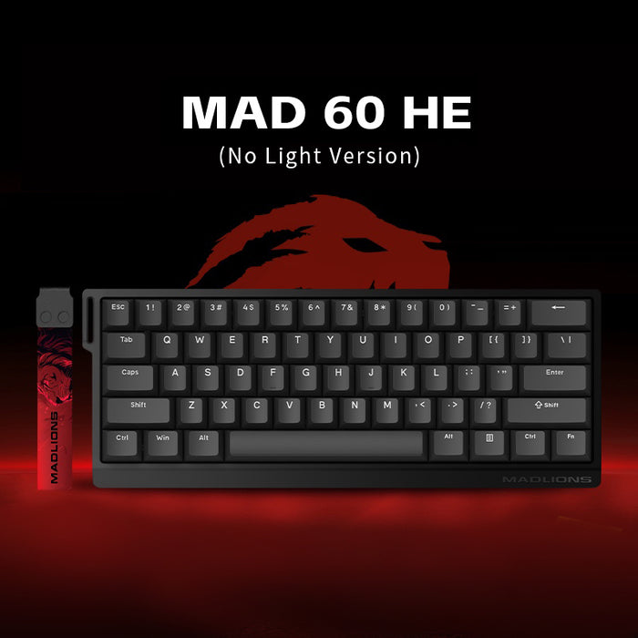 MADLIONS MAD60HE Magnetic Gaming Keyboard – 8000Hz, Customizable Layout