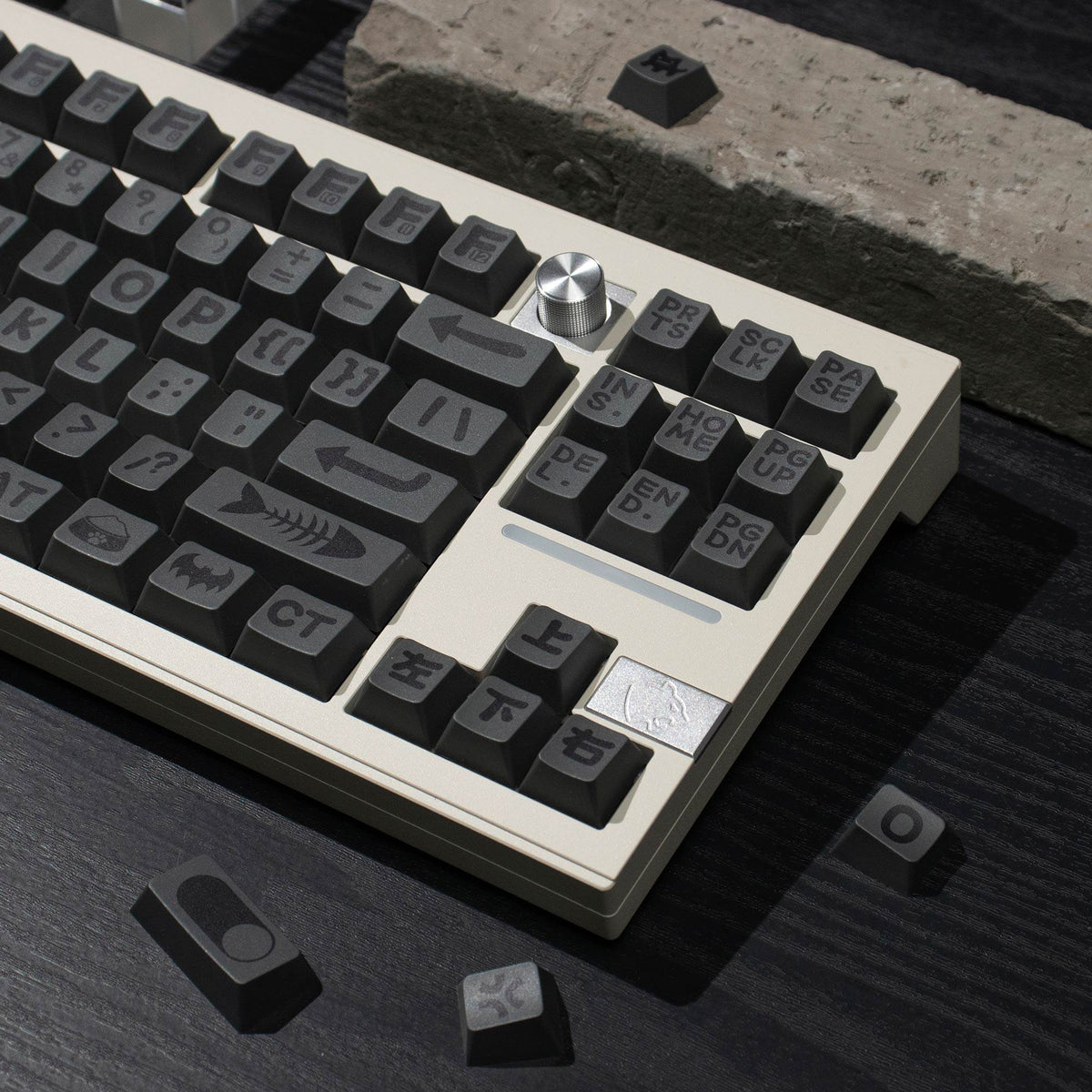 Party Animals Theme Large Font Keycaps - Diykeycap