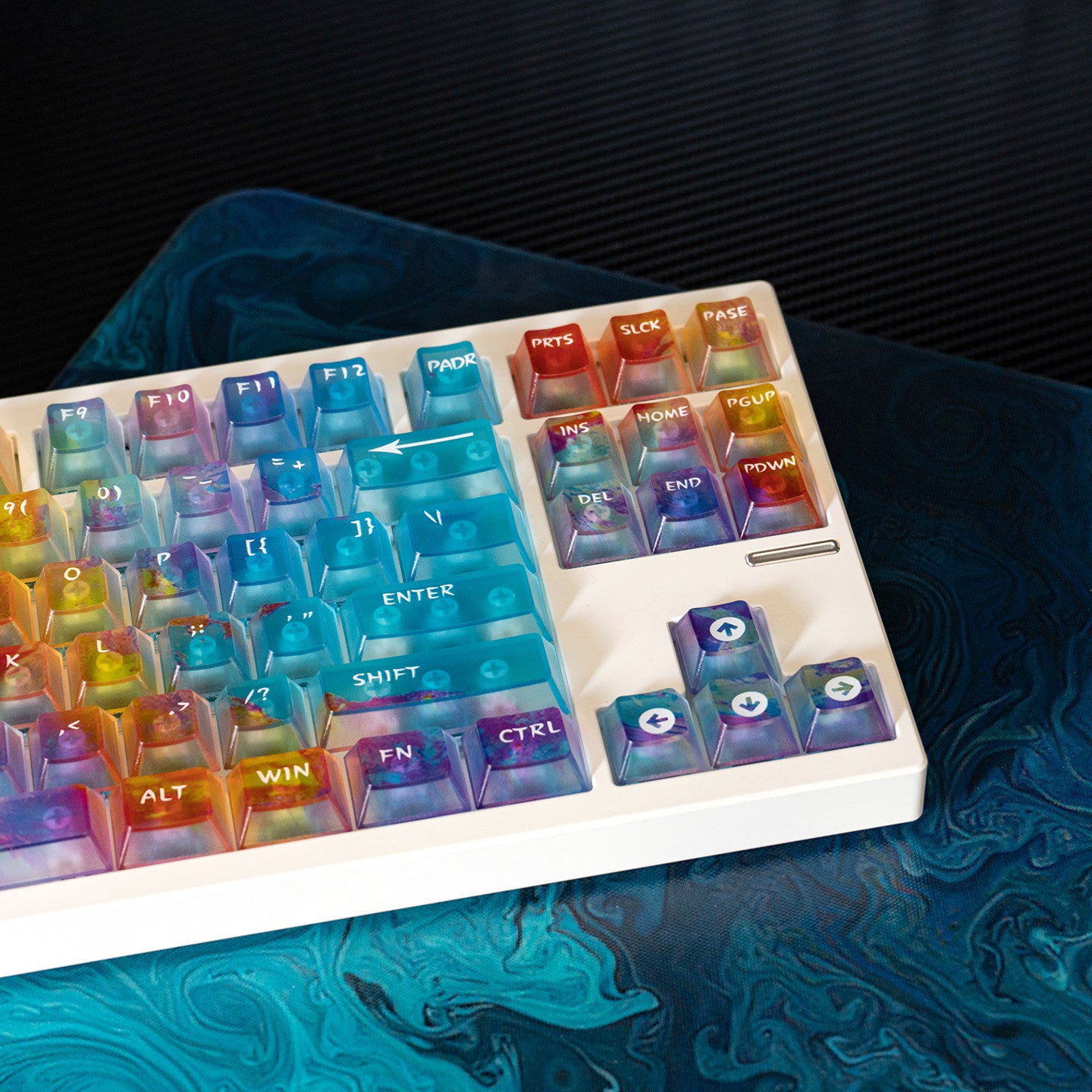Kaizhou Gradient Frosted Translucent Keycaps - Diykeycap