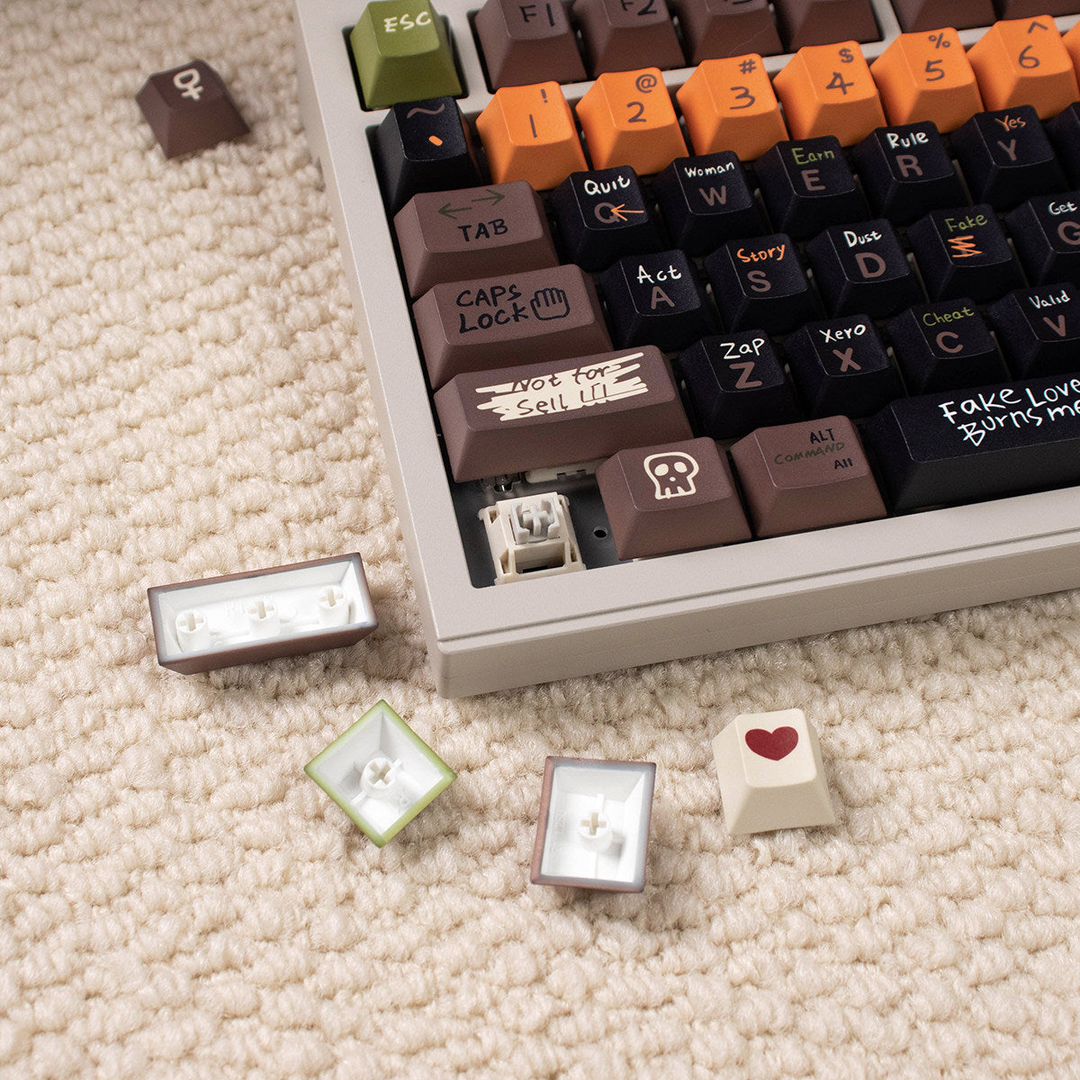 Love Story Keycaps - Diykeycap