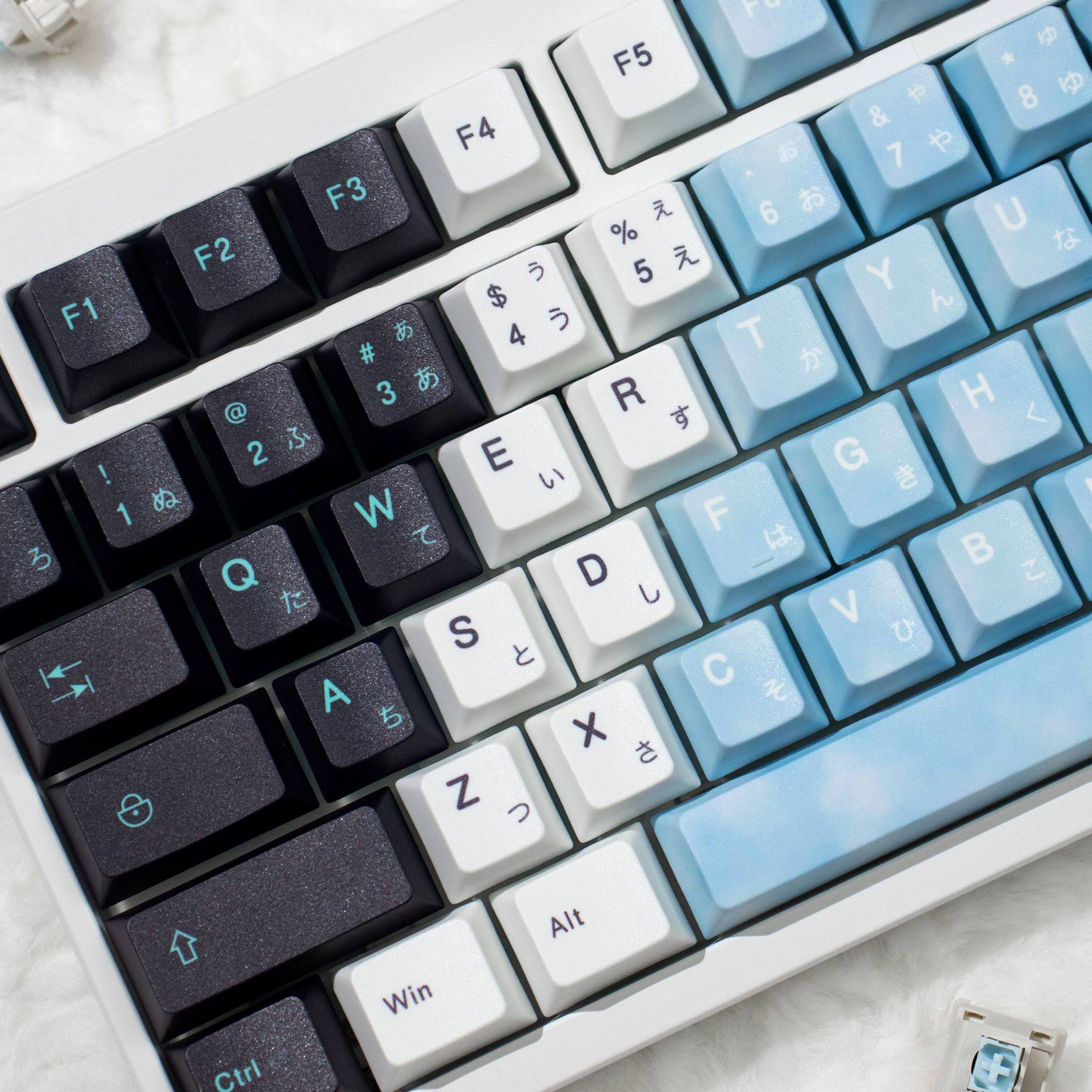 Yuki Onna Gradient Keycaps - Diykeycap