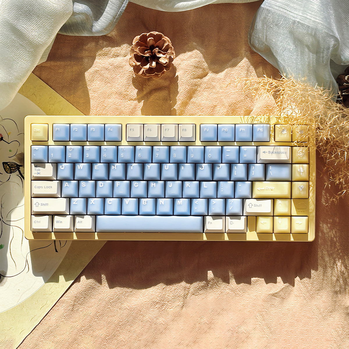 Sea Salt Soda keycaps - Diykeycap