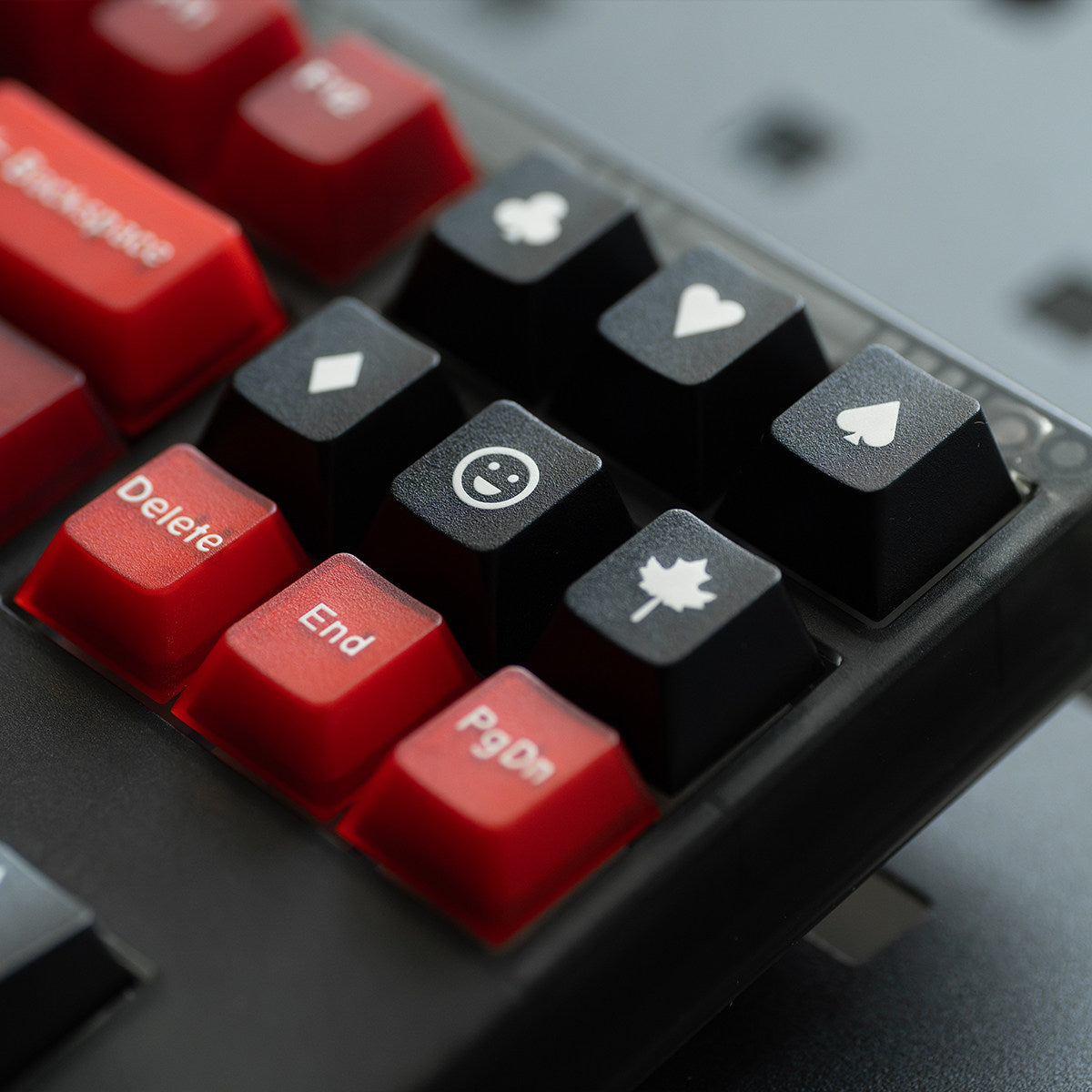 Bordeaux Translucent keycaps - Diykeycap