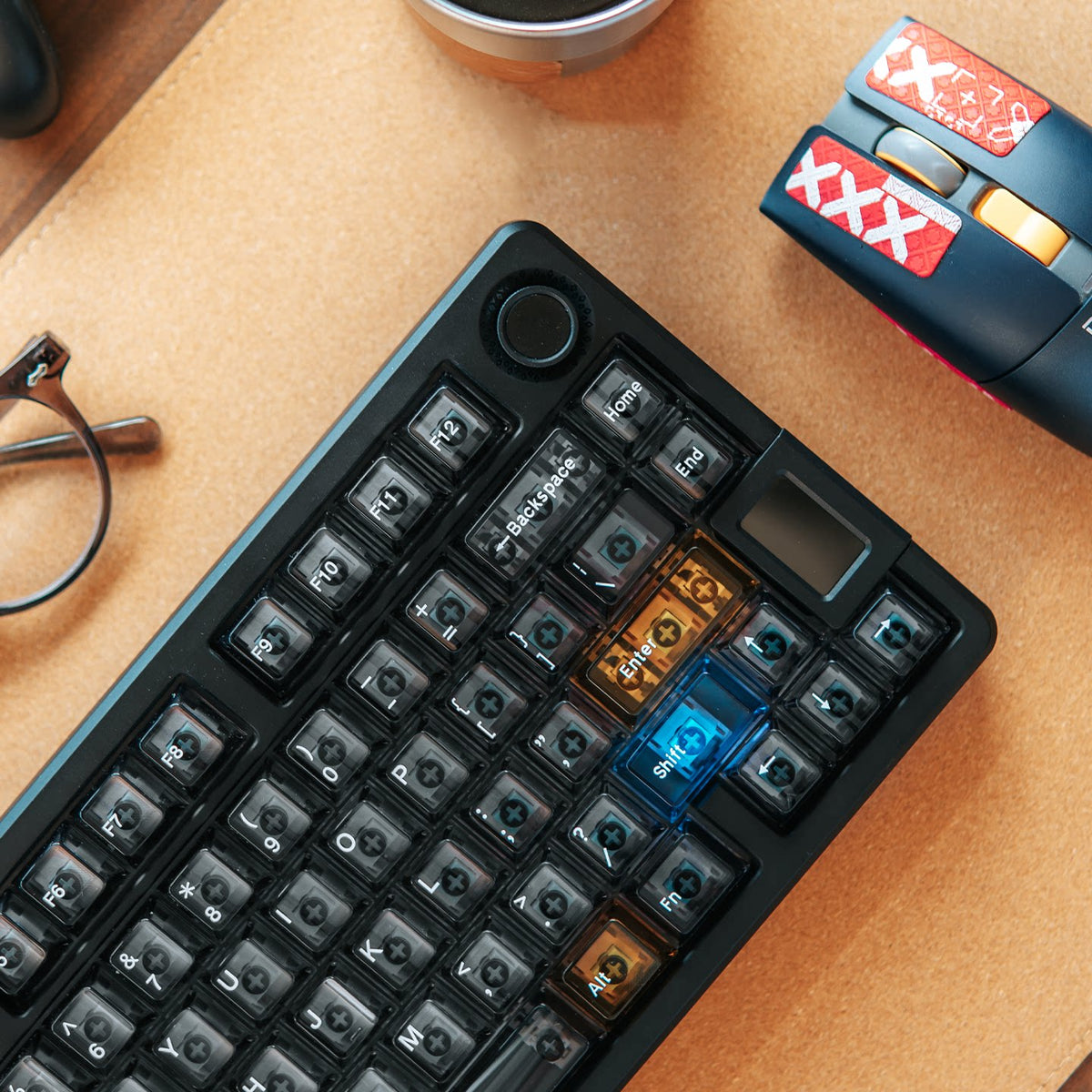 Stellar Clear PC Keycaps - Diykeycap