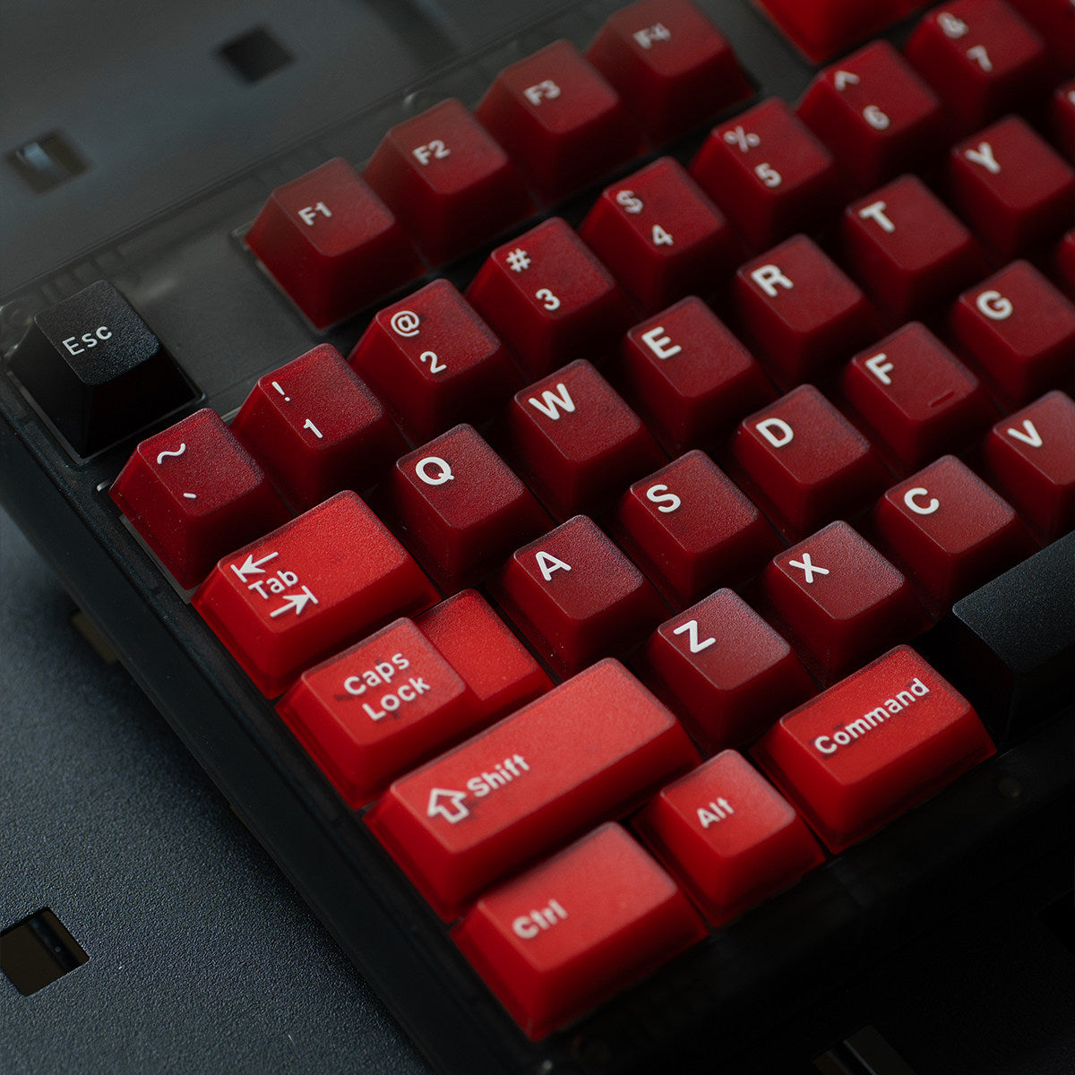 Bordeaux Translucent keycaps - Diykeycap