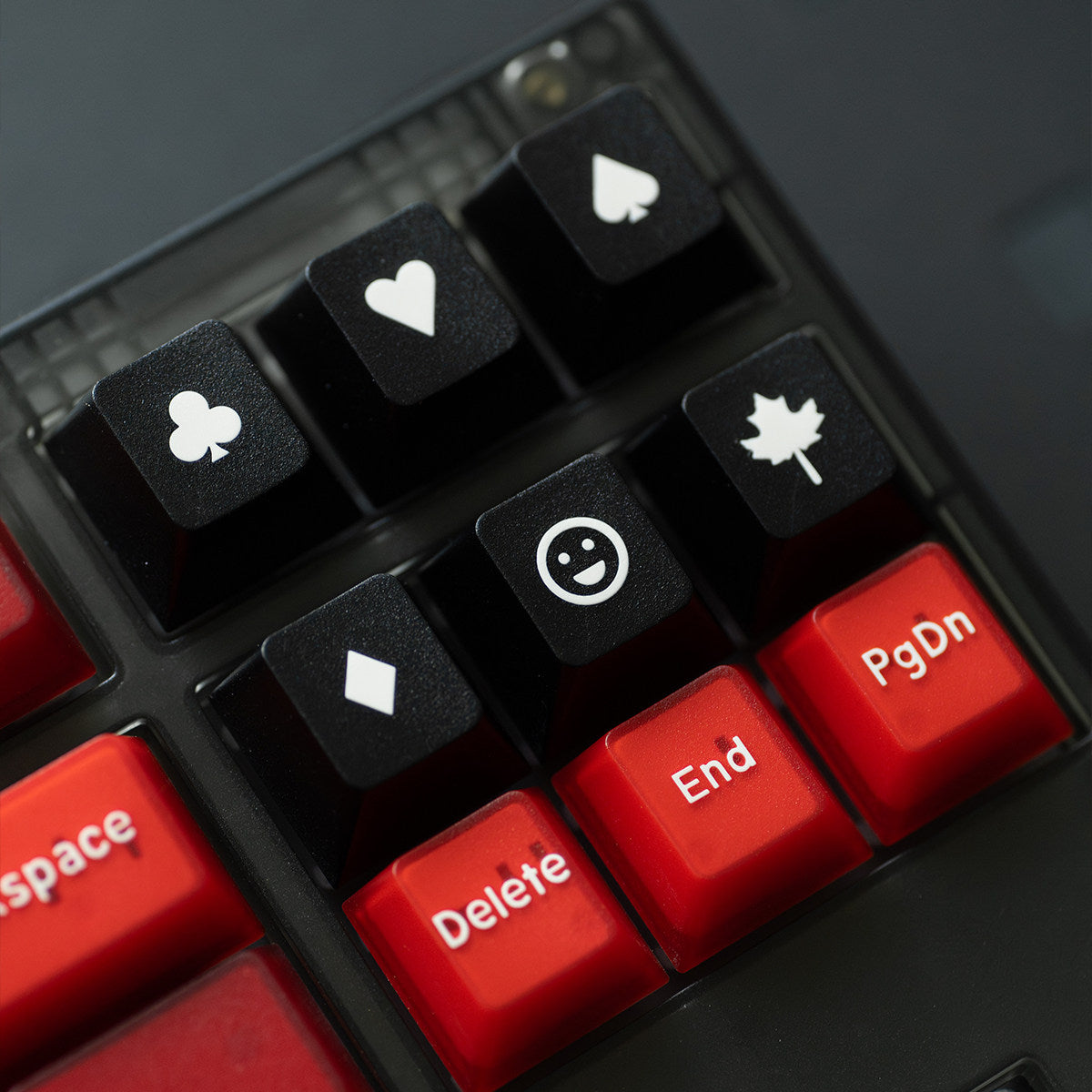 Bordeaux Translucent keycaps - Diykeycap