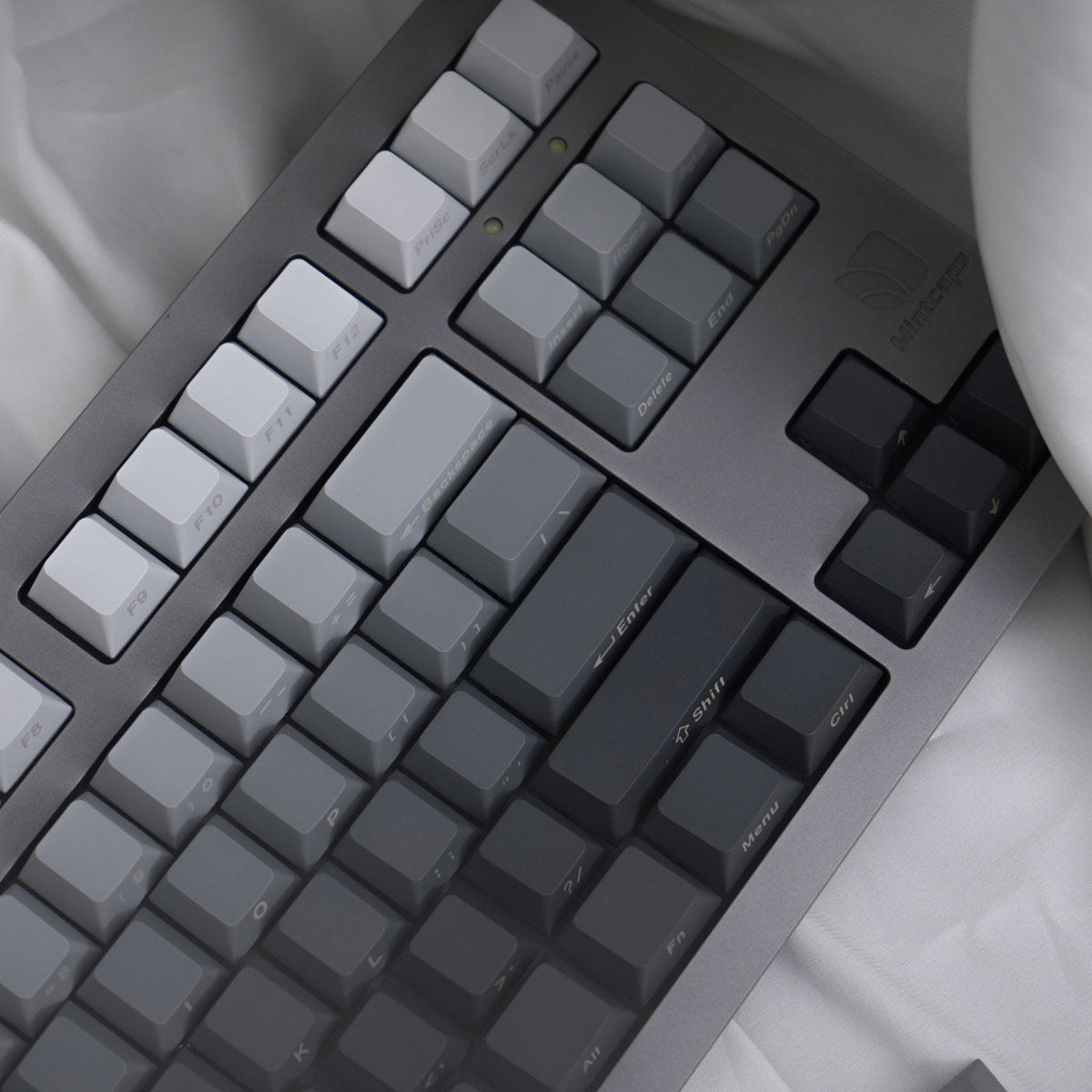 Black Grey Gradient keycaps - Diykeycap