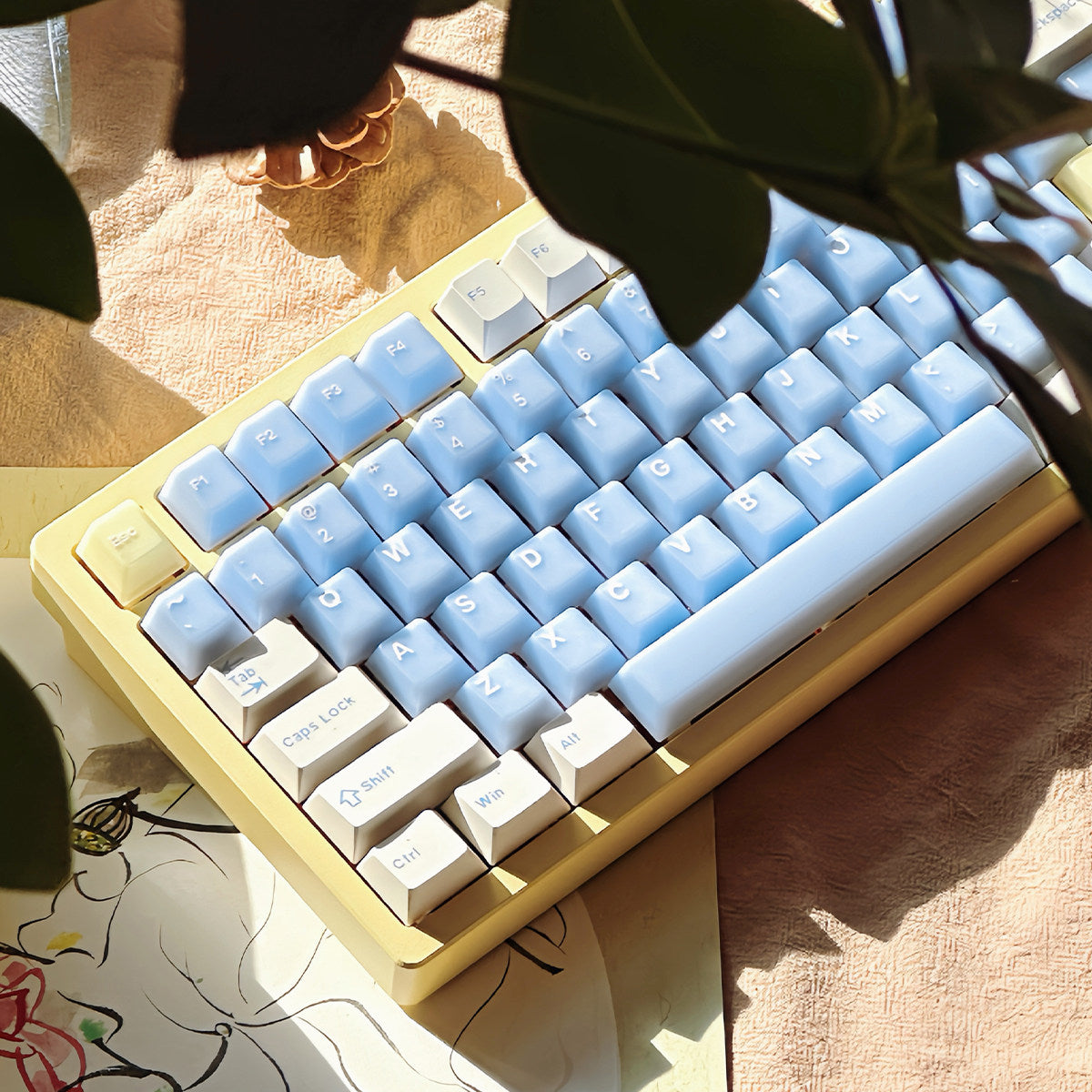 Sea Salt Soda keycaps - Diykeycap