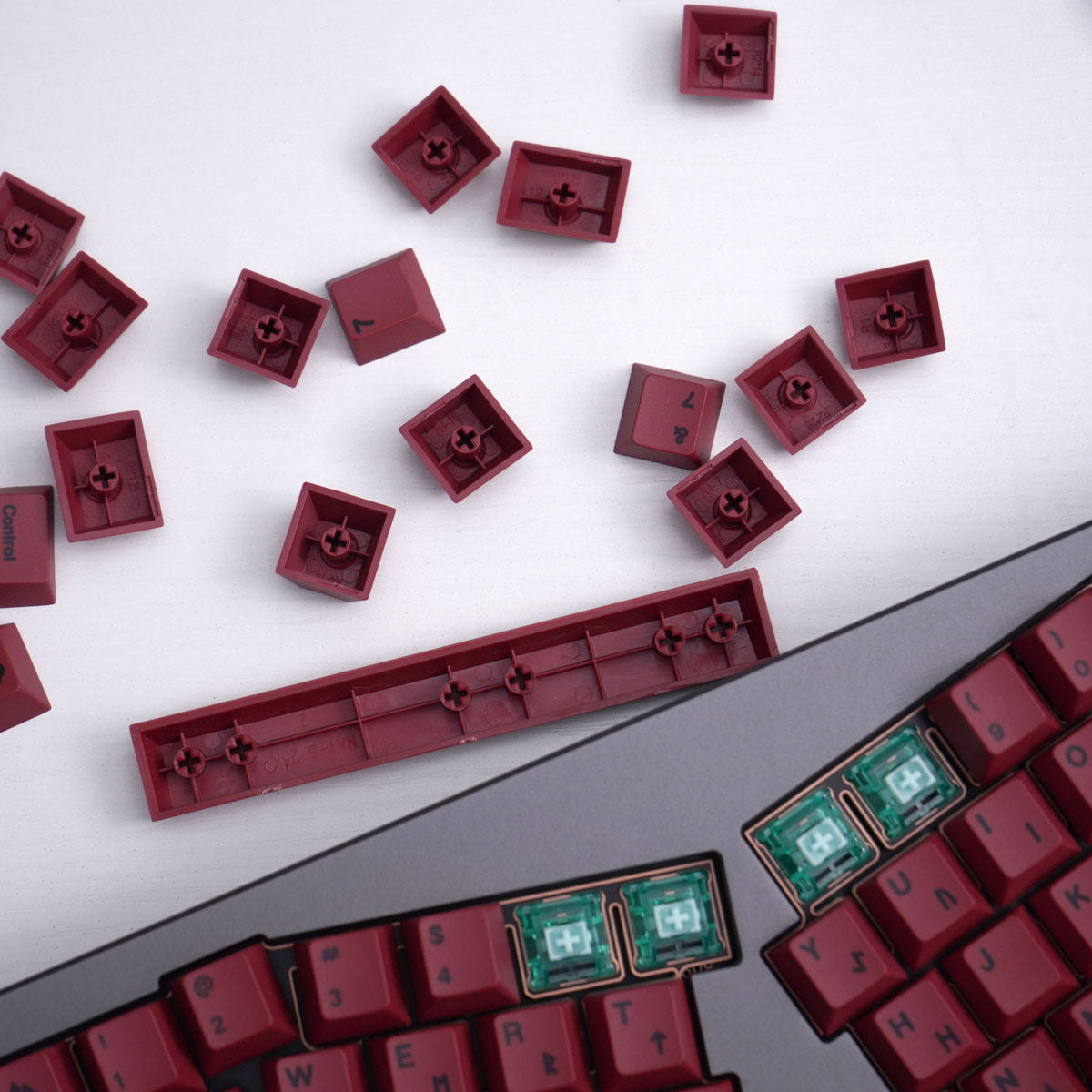Black Characters Blood Sacrifice Keycaps - Diykeycap