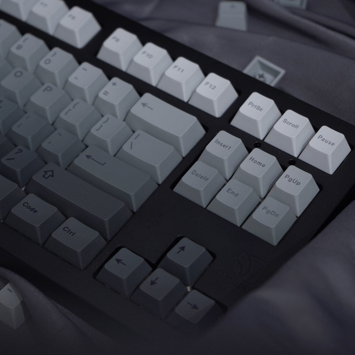 Black Grey Gradient keycaps - Diykeycap