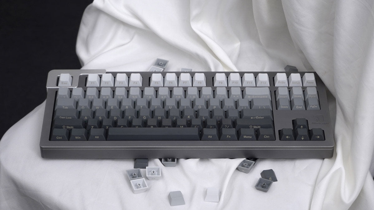 Black Grey Gradient keycaps - Diykeycap