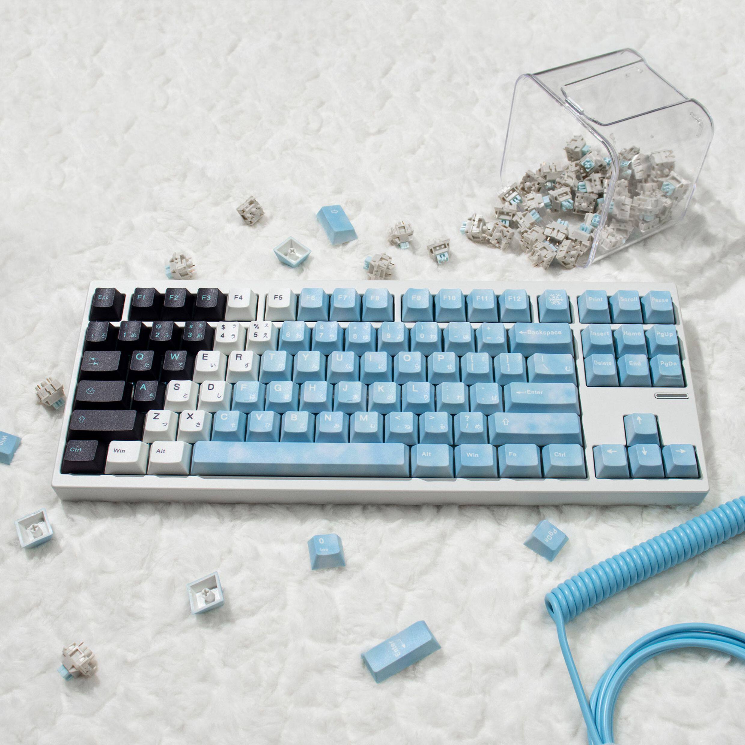 Yuki Onna Gradient Keycaps - Diykeycap