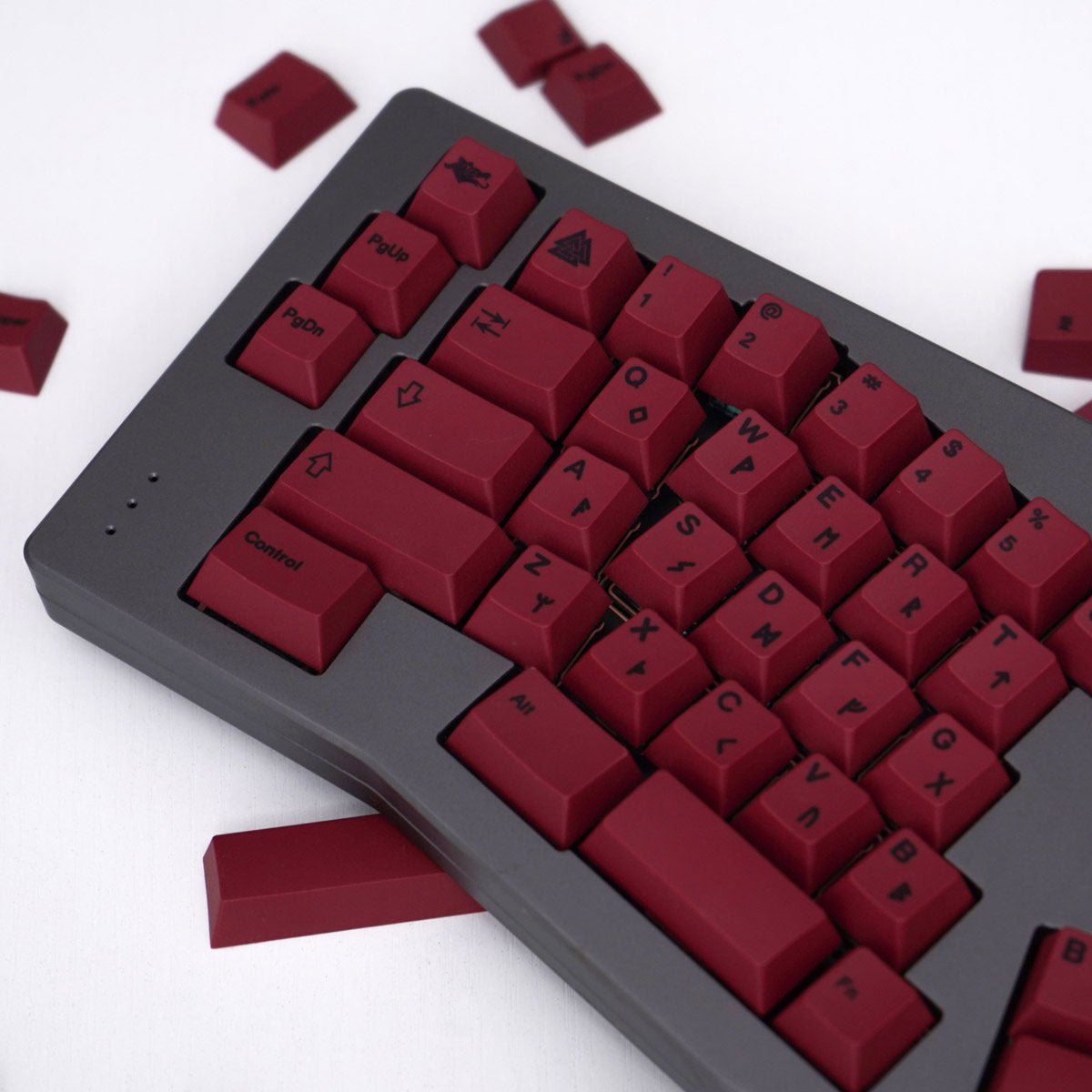 Black Characters Blood Sacrifice Keycaps - Diykeycap