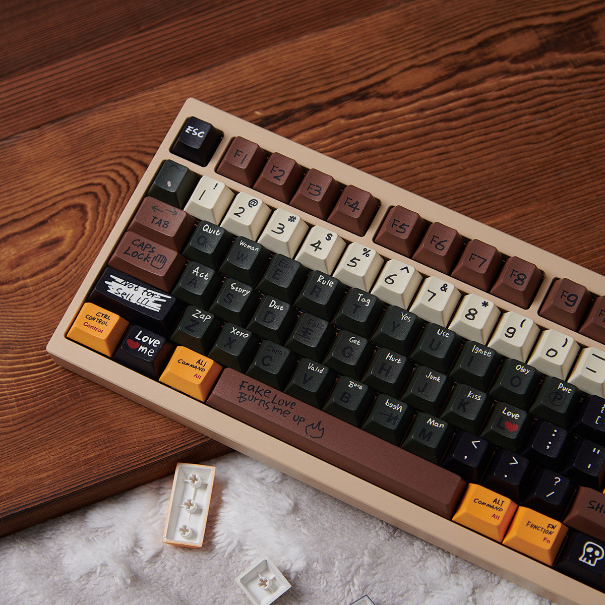 Love Story Keycaps
